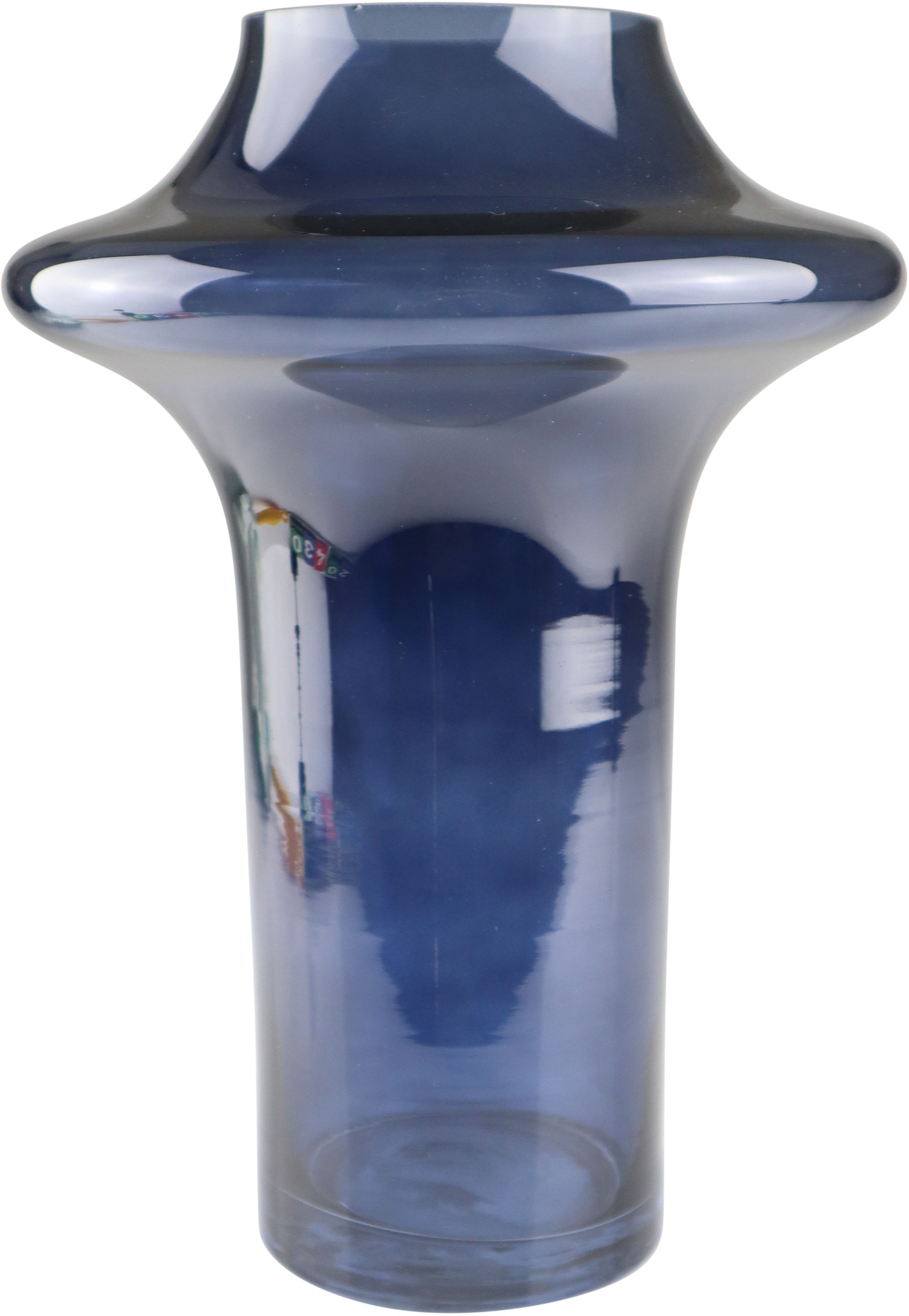 AM Design Dekovase »Bauchige Glasvase in Blau«, als farbenfrohes Statement