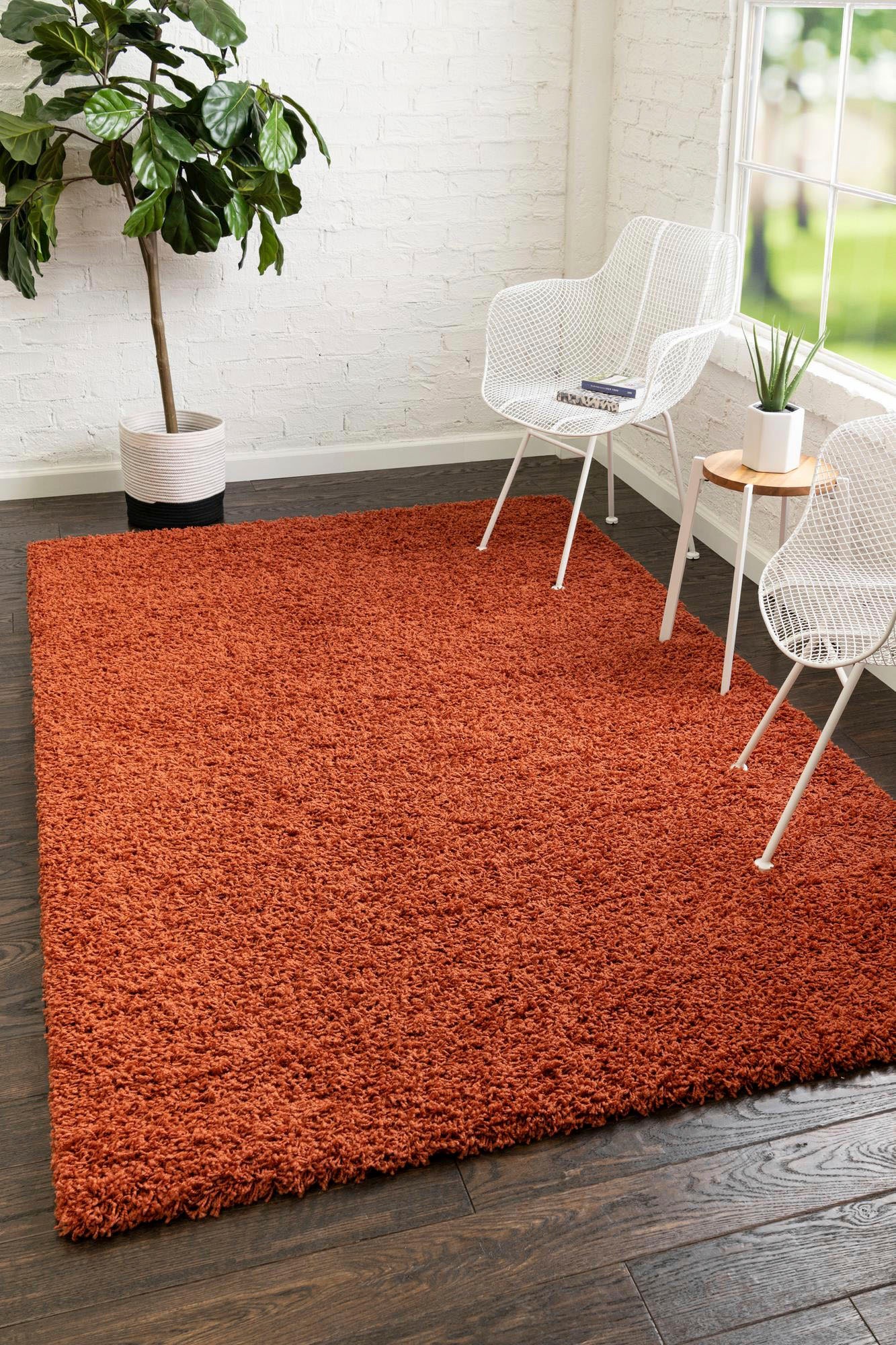 Myflair Möbel & Accessoires Hochflor-Teppich »Shaggy Shag Lagerräumung«, rechteckig, 38 mm Höhe, gewebt, Uni Farben, ideal im Wohnzimmer & Schlafzimmer