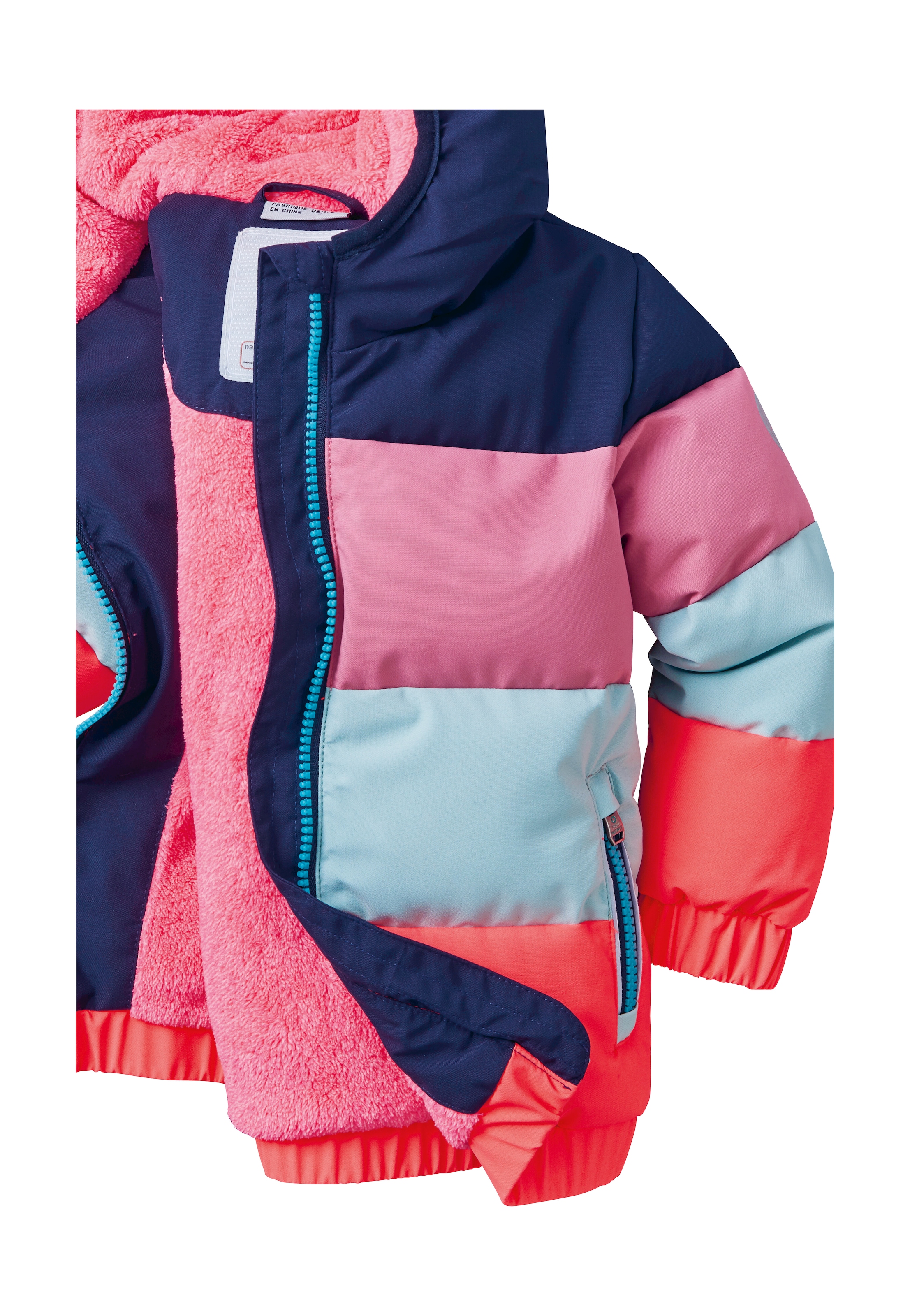 first instinct by killtec Steppjacke »FIOW 30 MNS QLTD JCKT« Gefütterte Winterjacke, wasserabweisend, atmungsaktiv, Colourblock