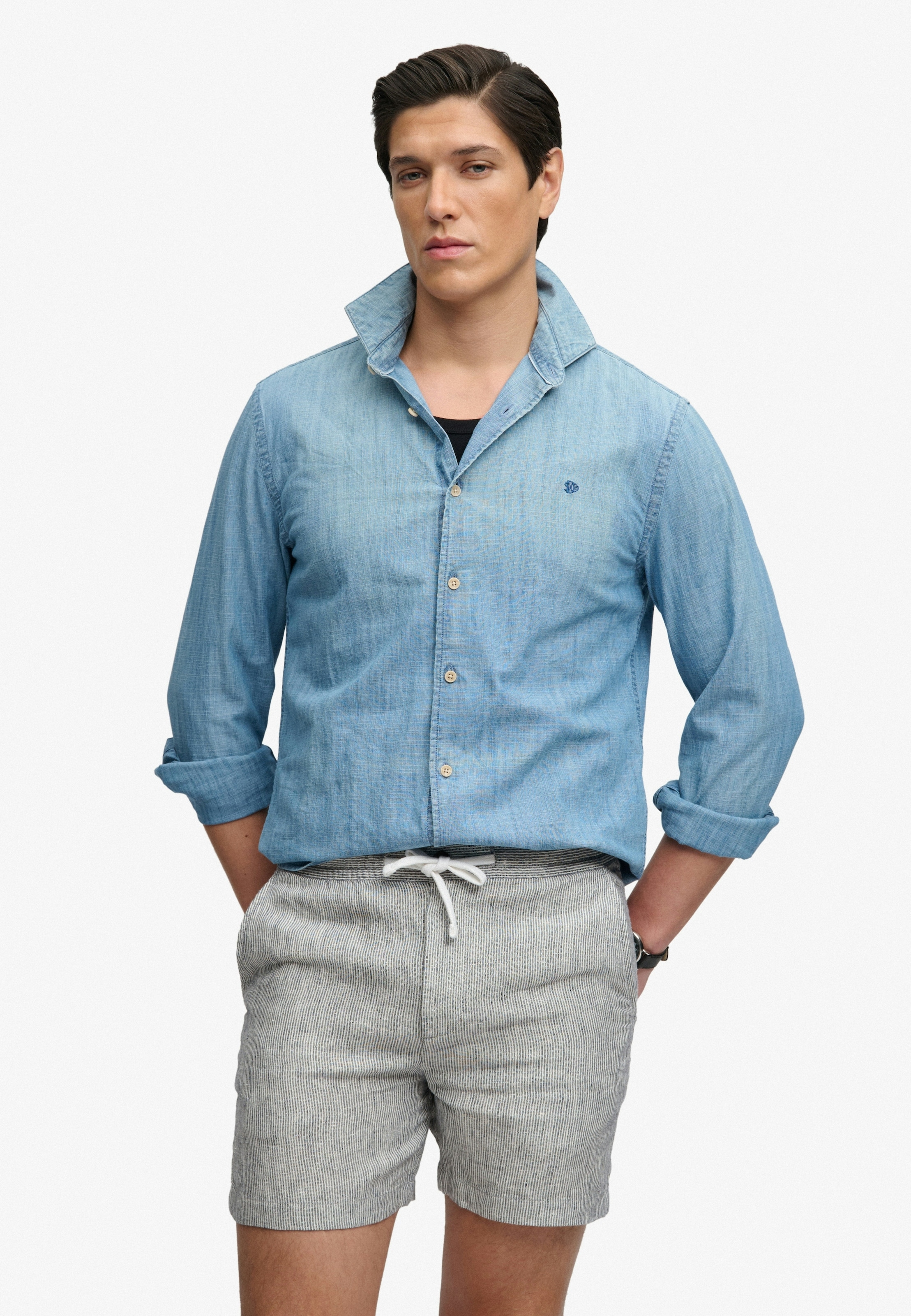 Superdry Shorts »MERCHANT LINEN SHORT«