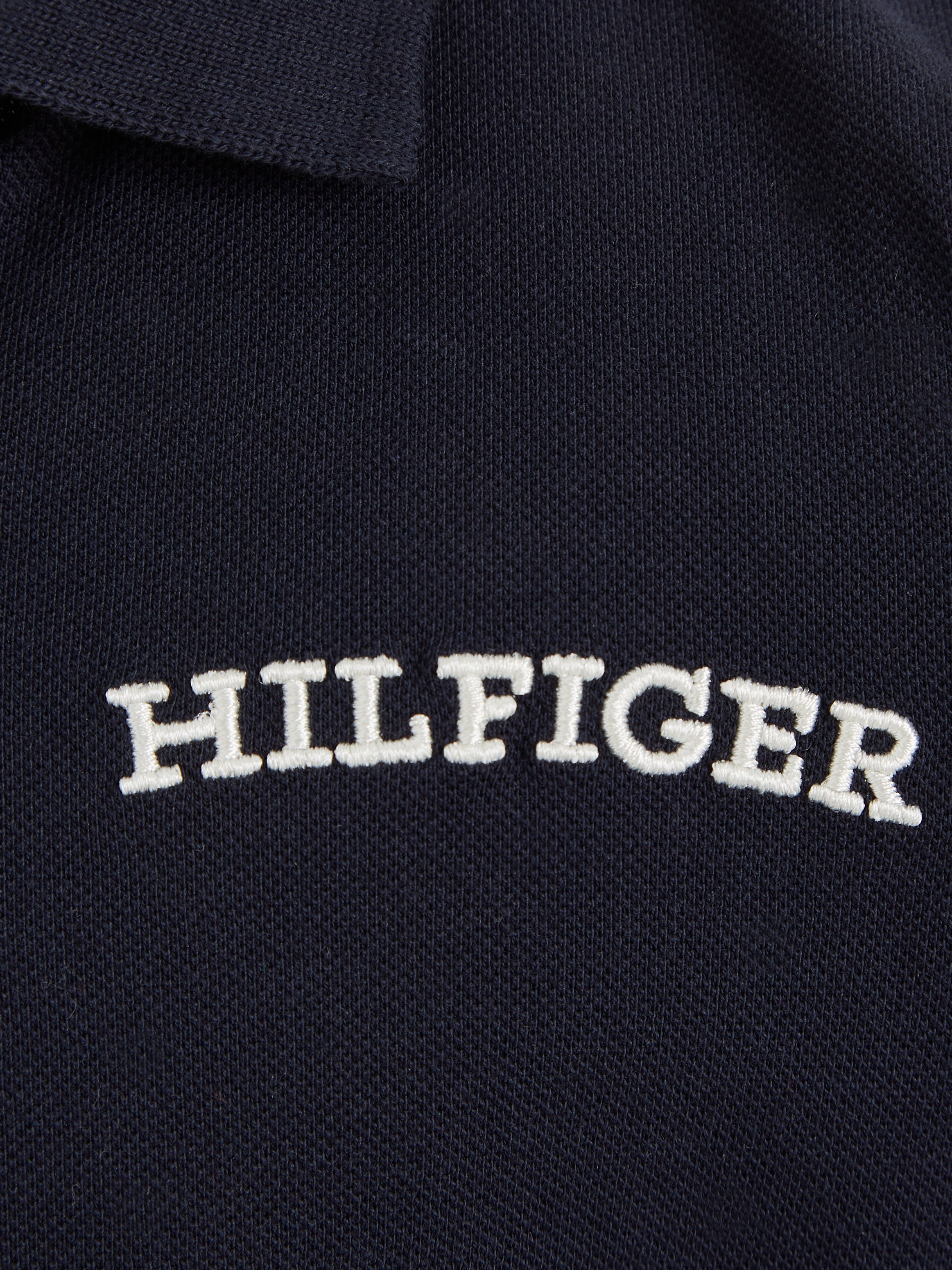 Tommy Hilfiger Poloshirt »HILFIGER ARCHED POLO S/S«, mit Hilfiger Logo-Schriftzug auf der Brust