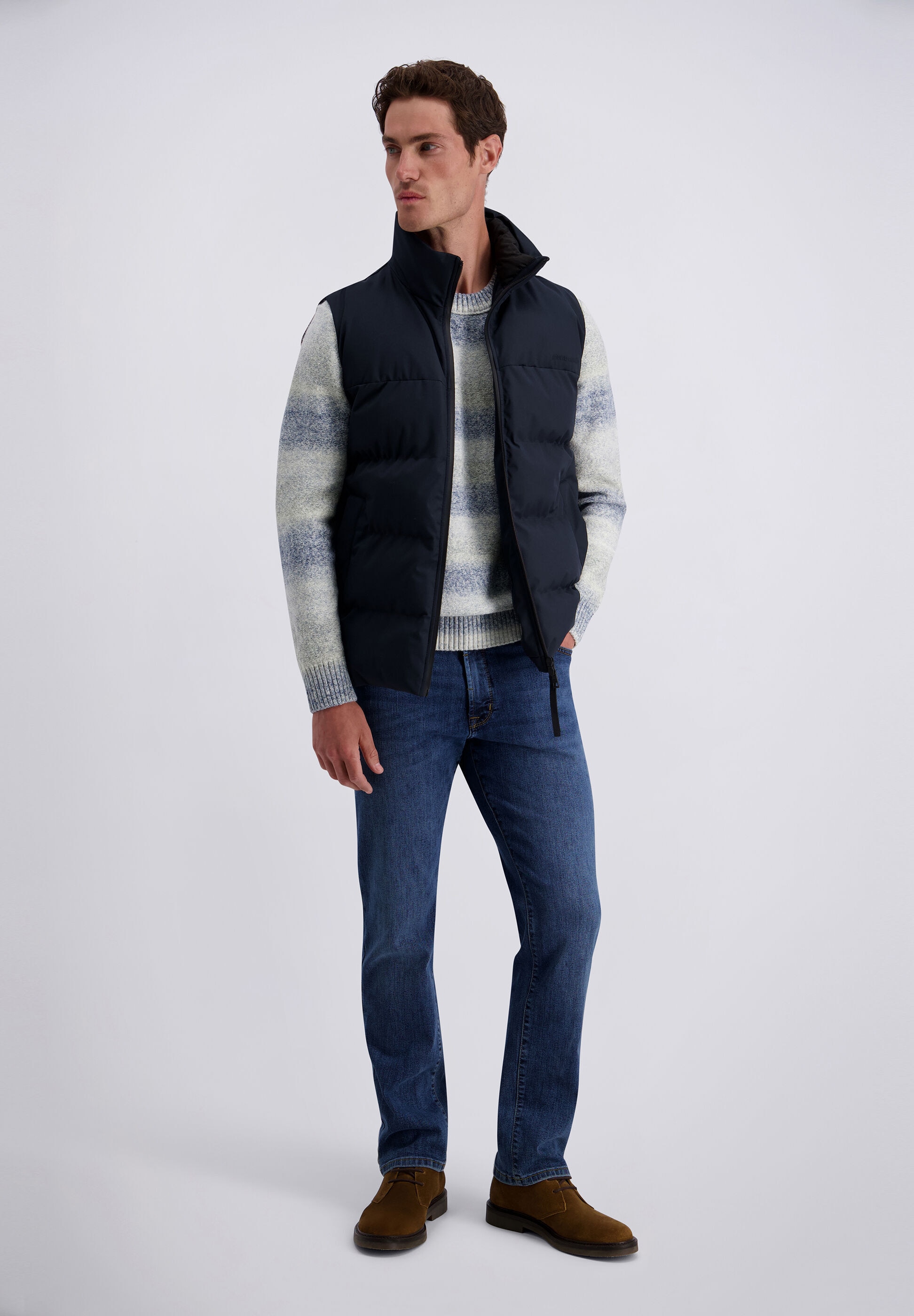 Pierre Cardin Strickpullover »Pierre Cardin Pullover« aus einer Baumwollmischung