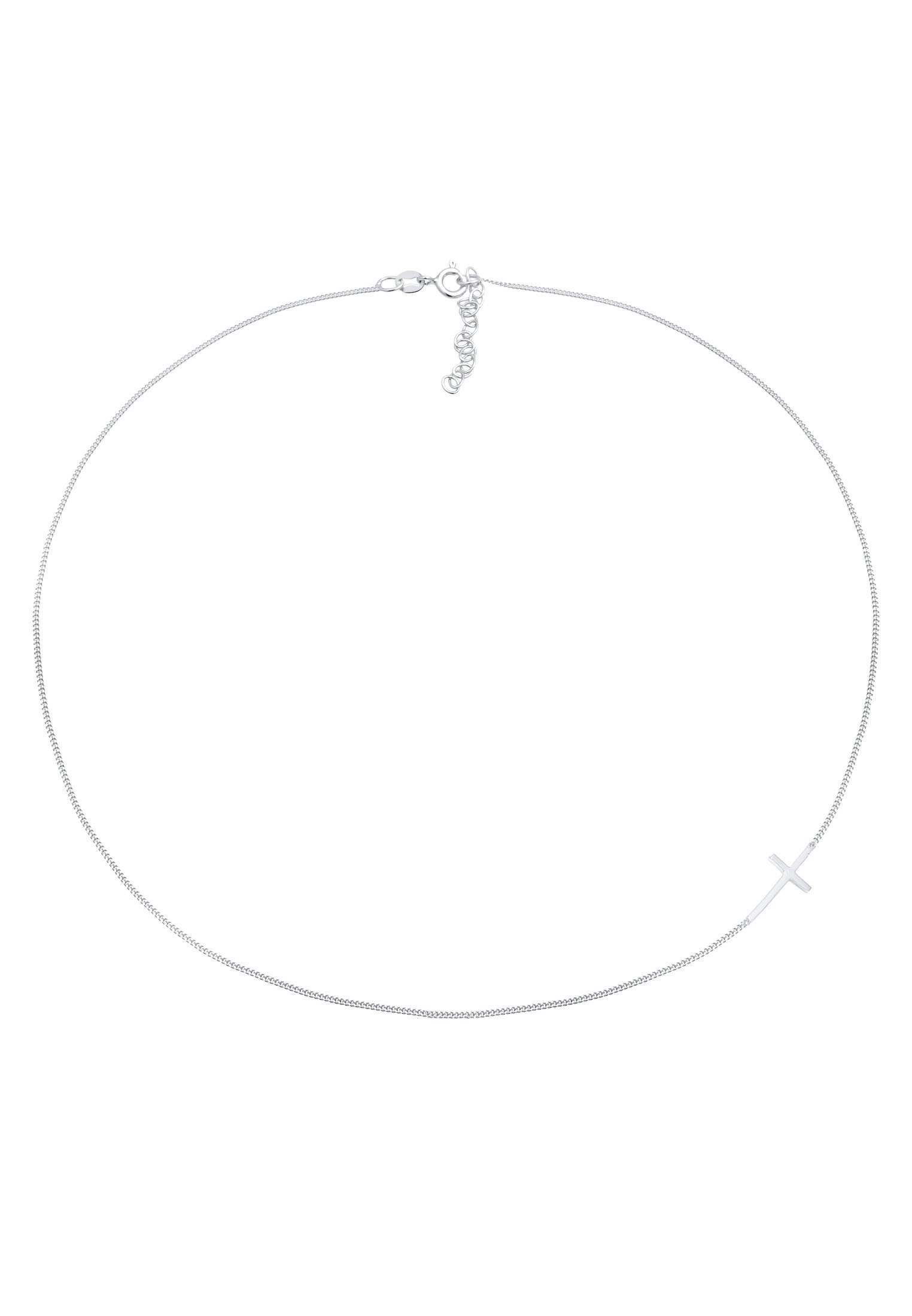 Elli Choker »Halskette Choker Kreuz Symbol Trend 925 Silber«