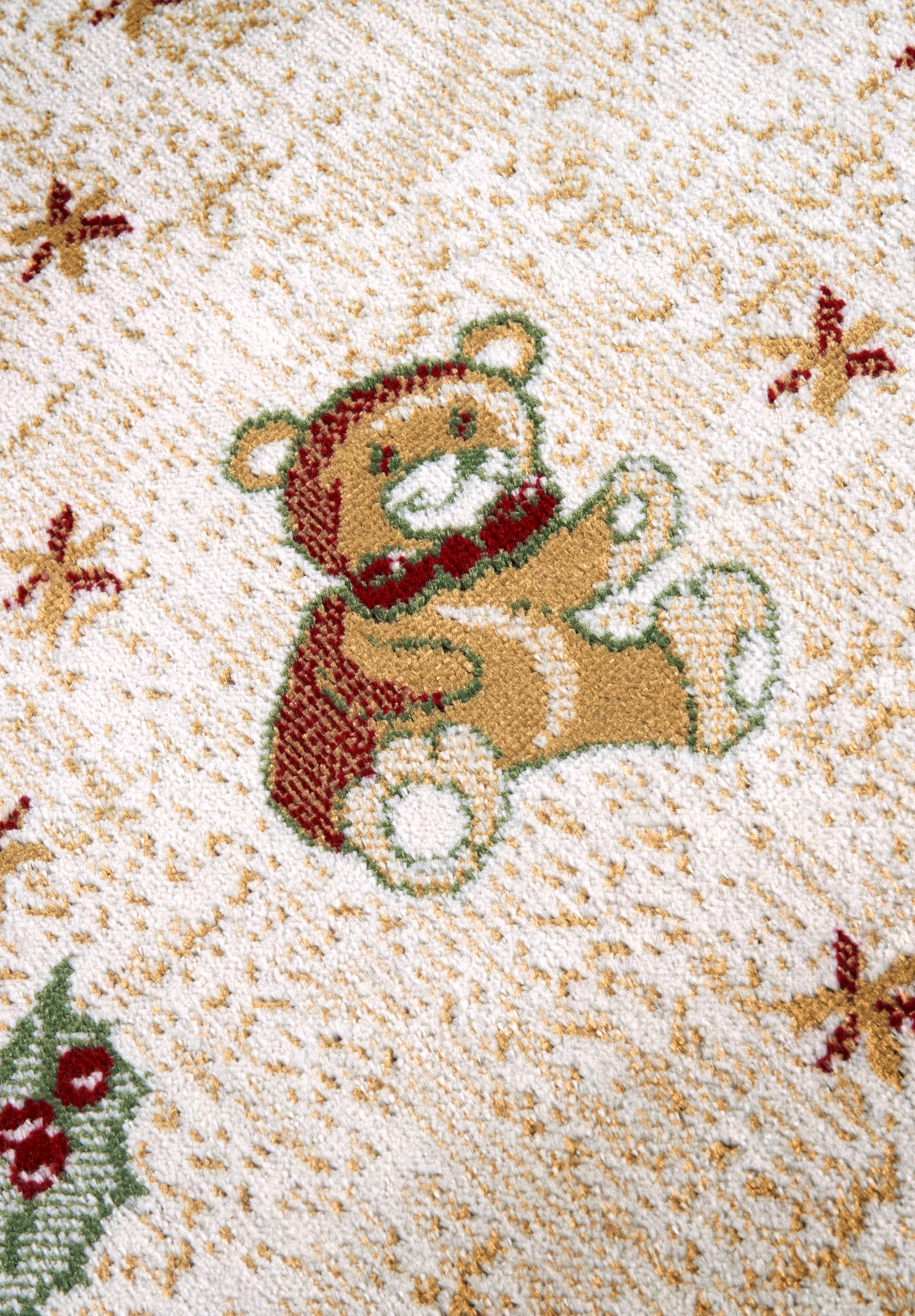 Villeroy & Boch Teppich »Nostalgic Shine Toy's Delight, eckig, rund und Läufer« rechteckig 6 mm Höhe Weihnachten, Wohnzimmer, Flur, Geschenk, Toys Delight, Dekoration