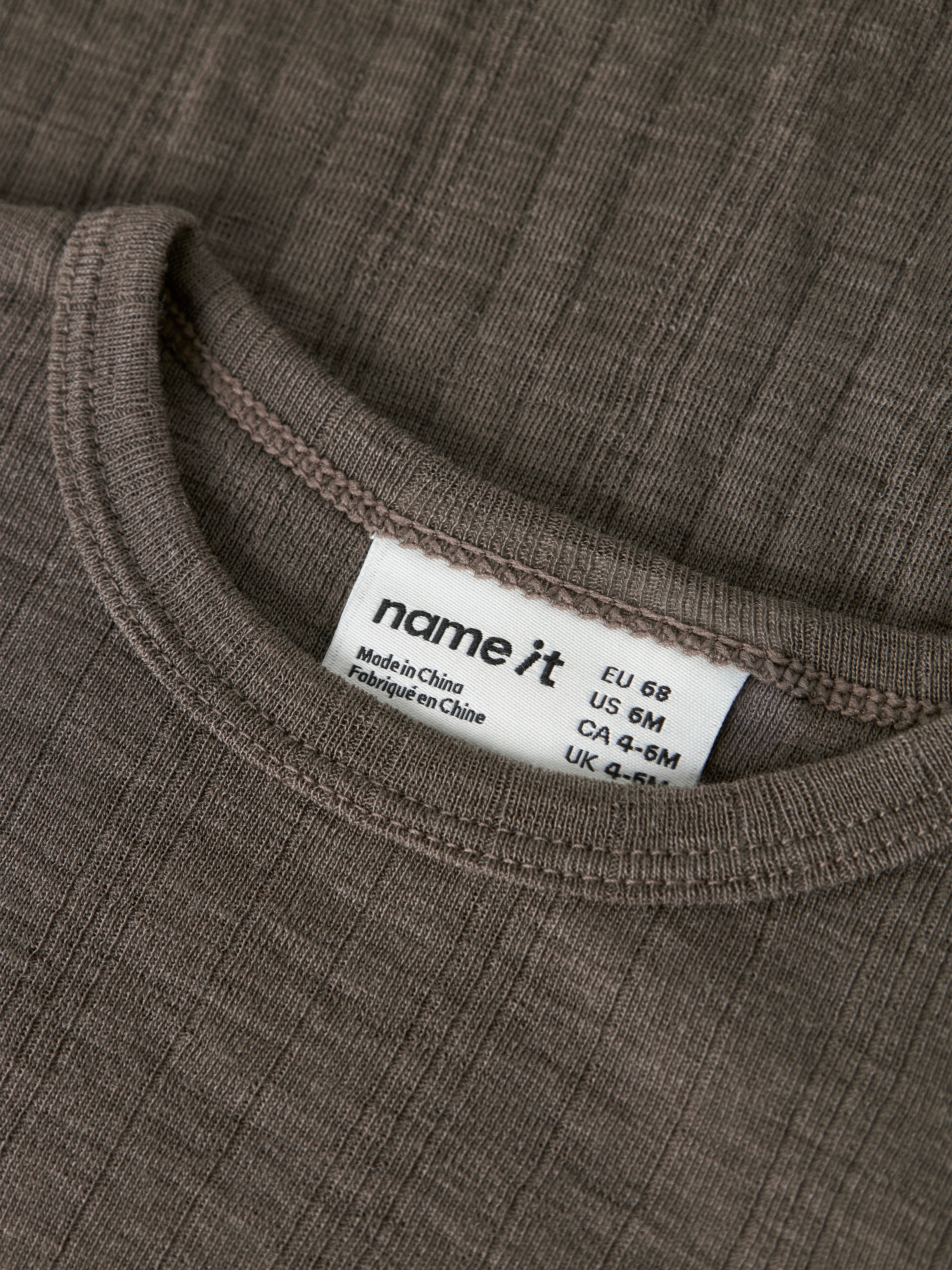 Name It Langarmbody »NBMWANG WOOL NEEDLE LS BODY SOLID NOOS« aus reiner Merinowolle