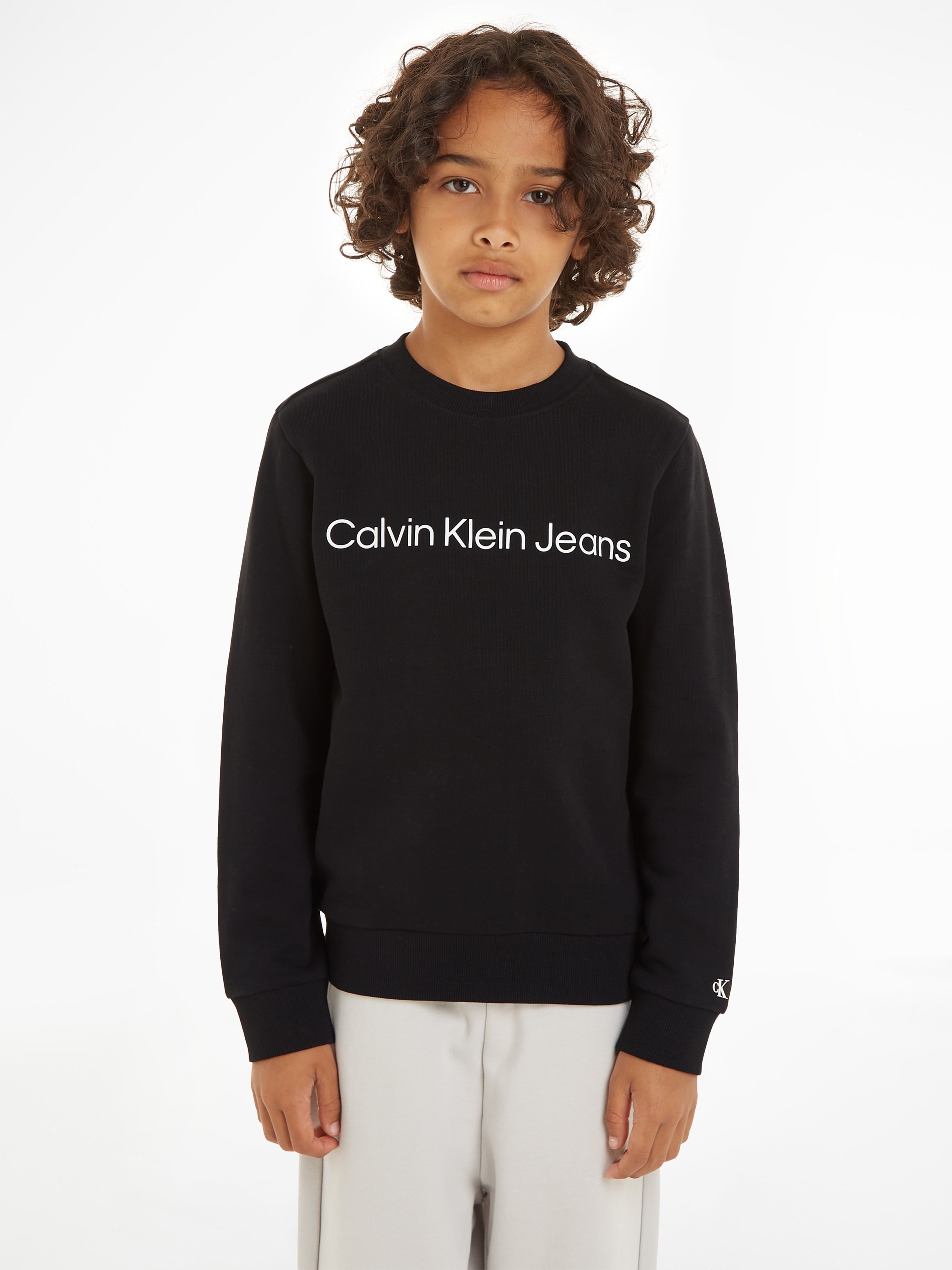 Sweatshirt »INST. LOGO REGULAR CN«, für Kinder bis 16 Jahre