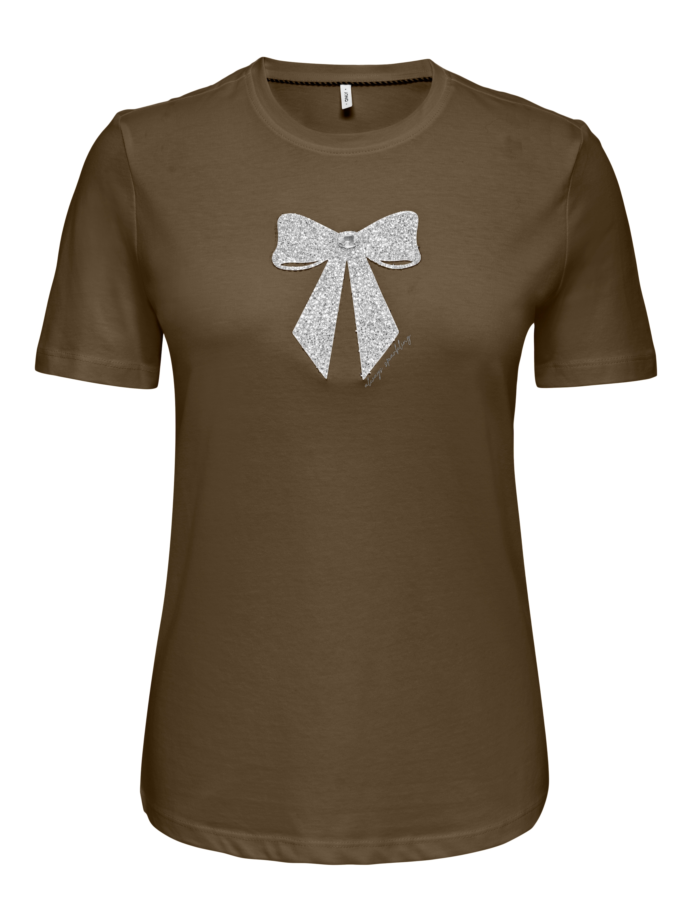 ONLY Kurzarmshirt »ONLKITA S/S LUXE JRS NOOS« Baumwolle, regular fit