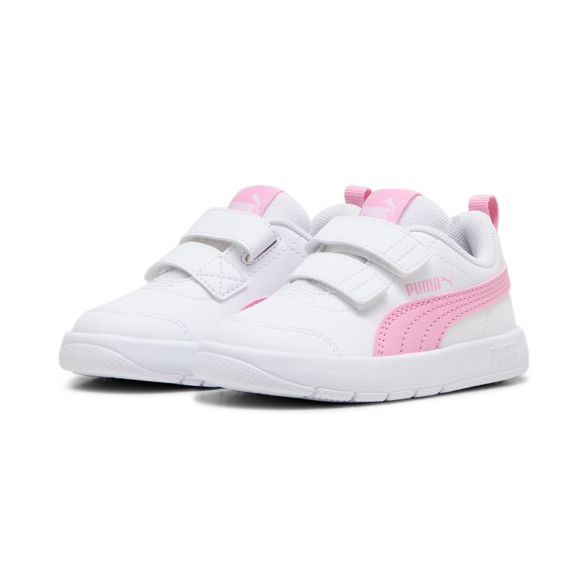 PUMA Sneaker »COURTFLEX V3 V INF«  für sportliche Aktivitäten, mit Textil-Innenmaterial, knöchelhoch