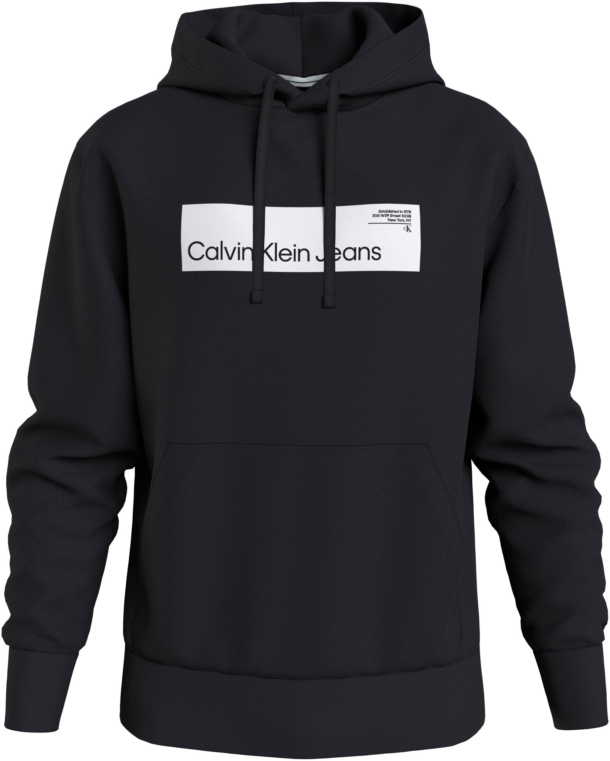 Calvin Klein Jeans Plus Kapuzensweatshirt bei HYPER HOODIE« »PLUS ♕ LOGO BOX REAL