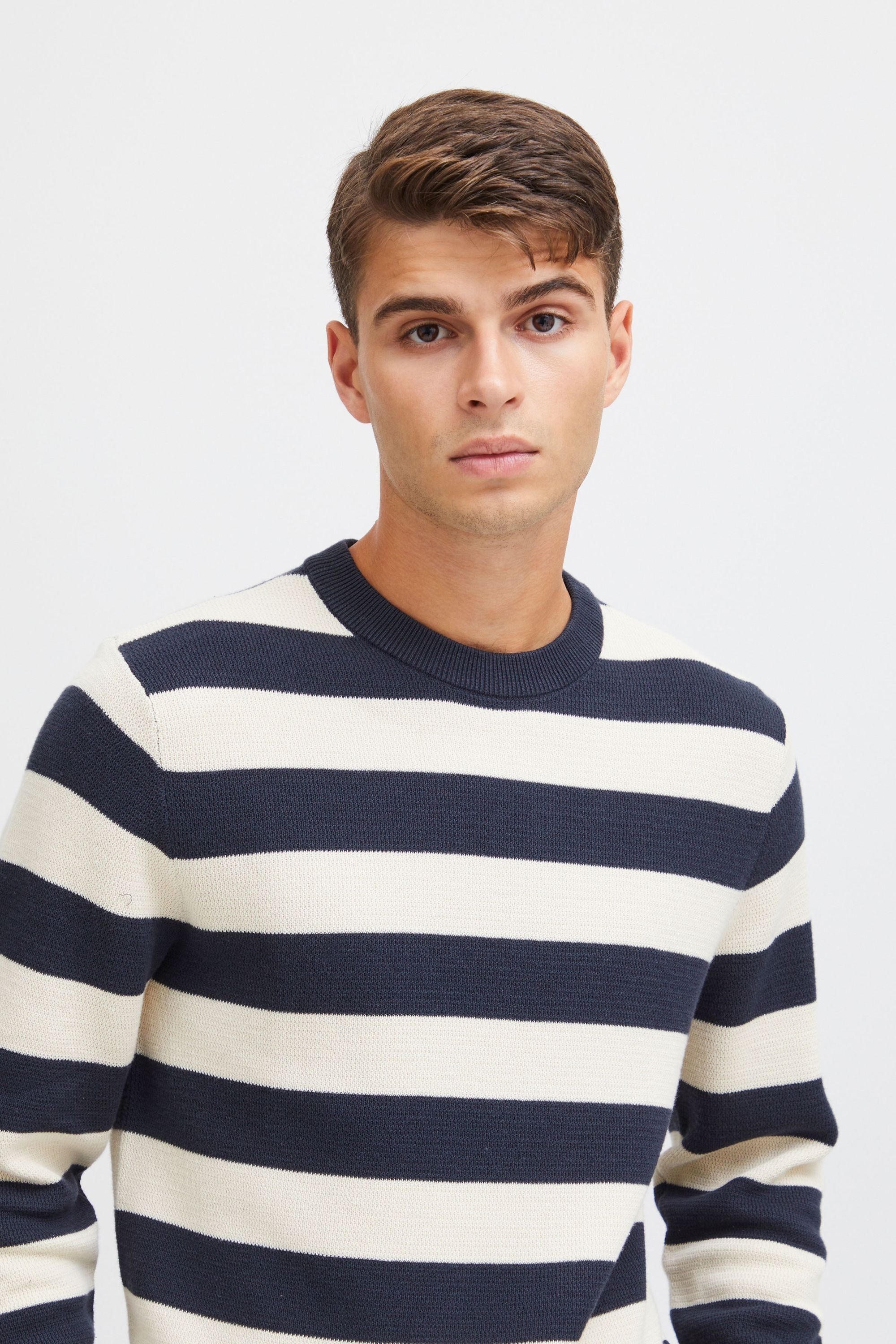 Casual Friday Strickfleece-Pullover »Strickpullover CFKarl«