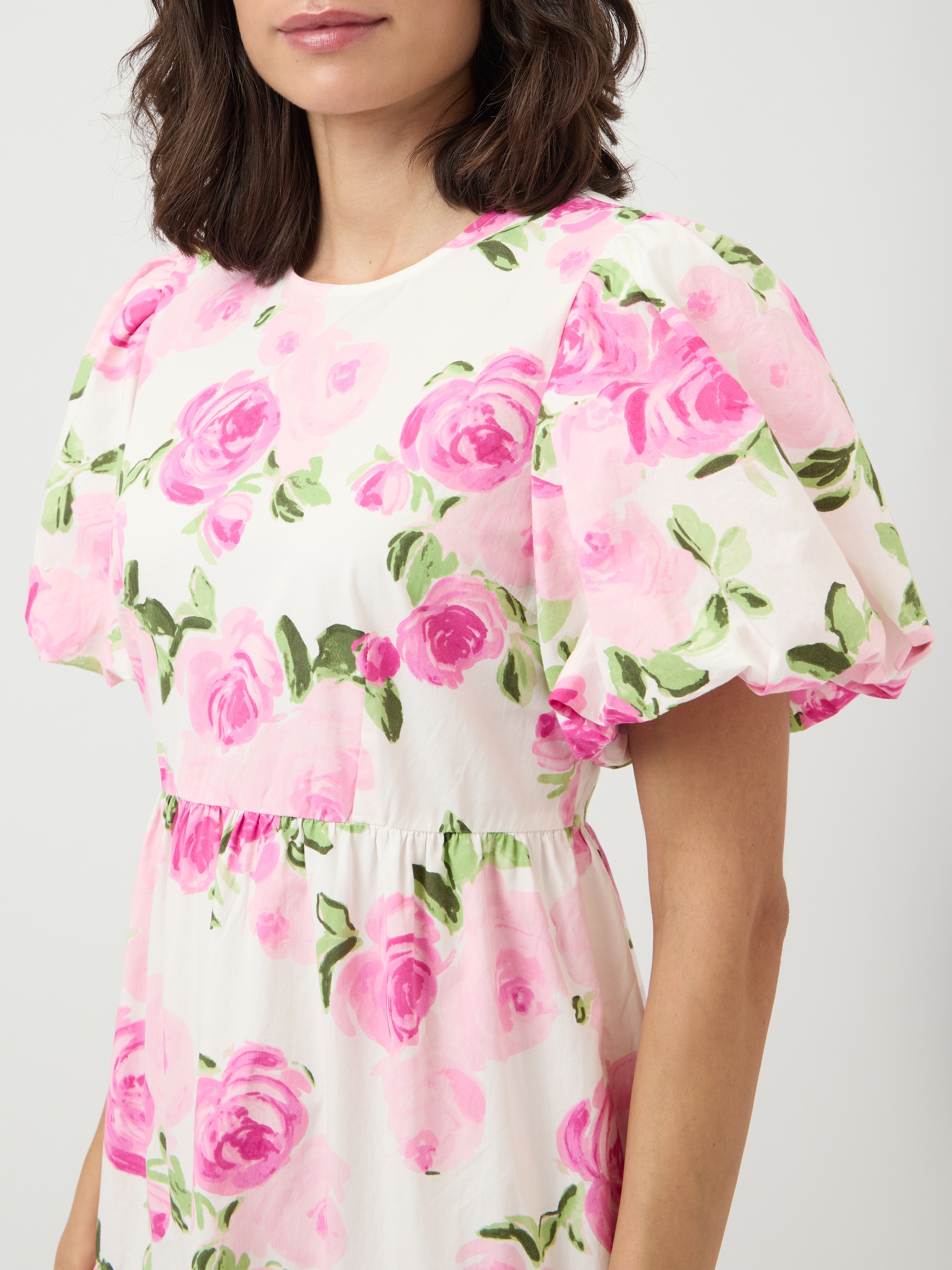 Y.A.S Midikleid »YASCOLEA SS ANKLE DRESS S. NOOS« Sommerkleid, Baumwolle, knöchellang