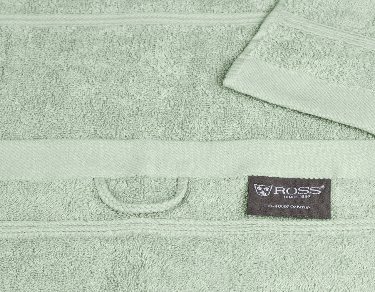 ROSS Badetuch »Rubin«, (Packung, 1 St.), 100% Baumwolle