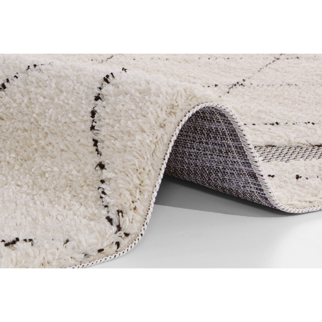 HANSE Home Hochflor-Teppich »Kanuri«, rechteckig