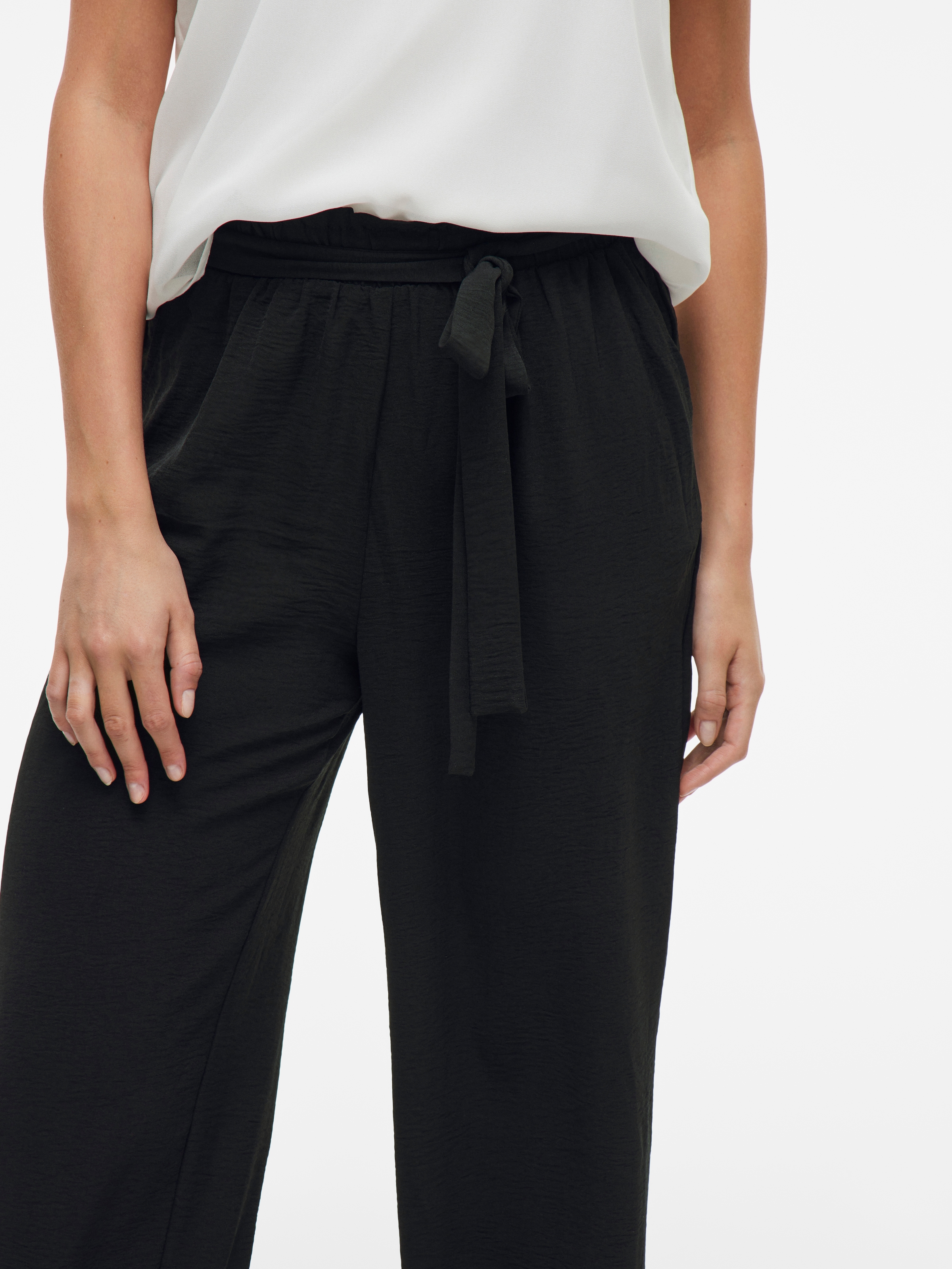 Vila Schlupfhose »VIJOSA BELTED CULOTTE PANTS - NOOS«