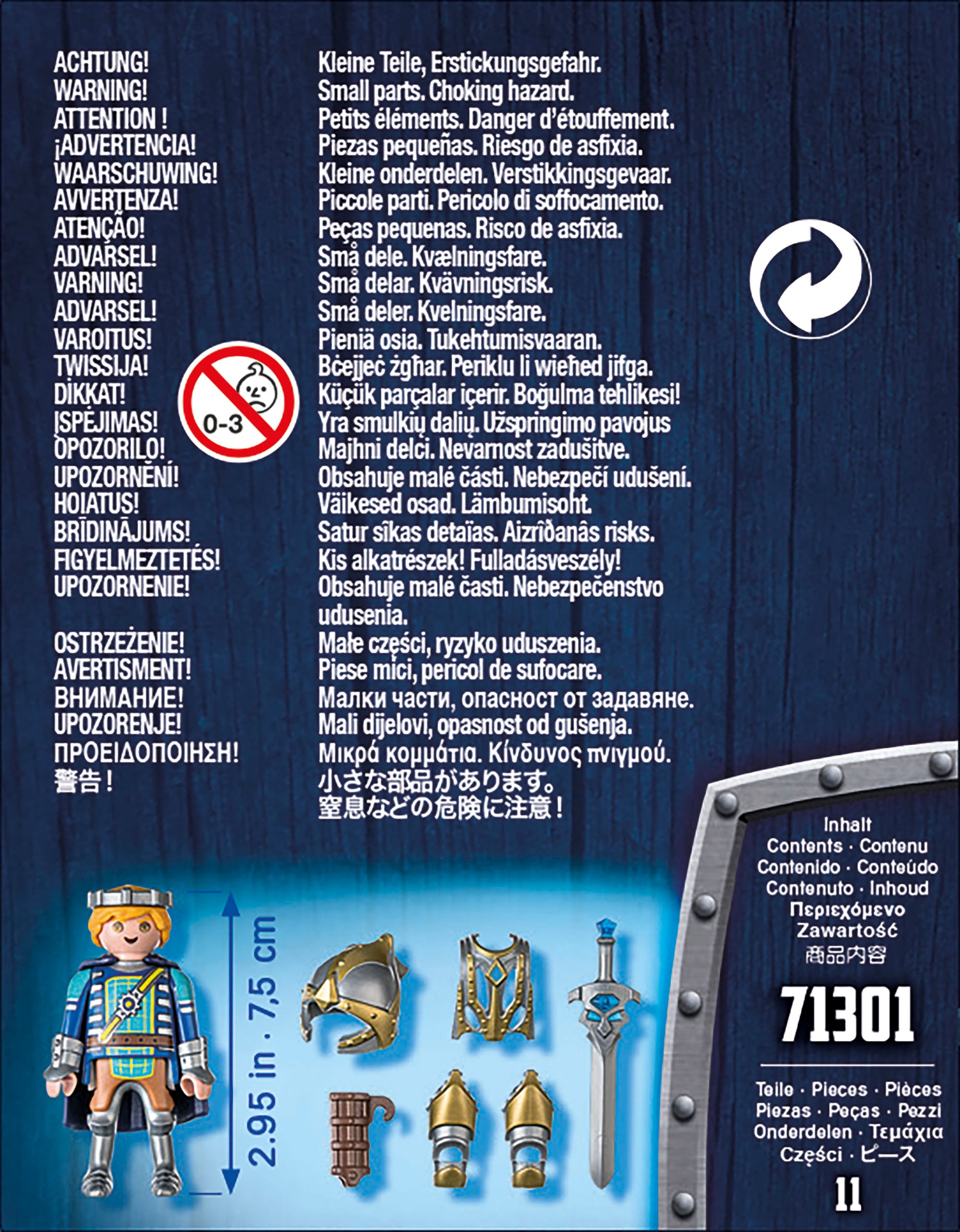 Playmobil® Konstruktions-Spielset »Novelmore - Arwynn mit Invincibus (71301), Novelmore«, (11 St.), Made in Europe