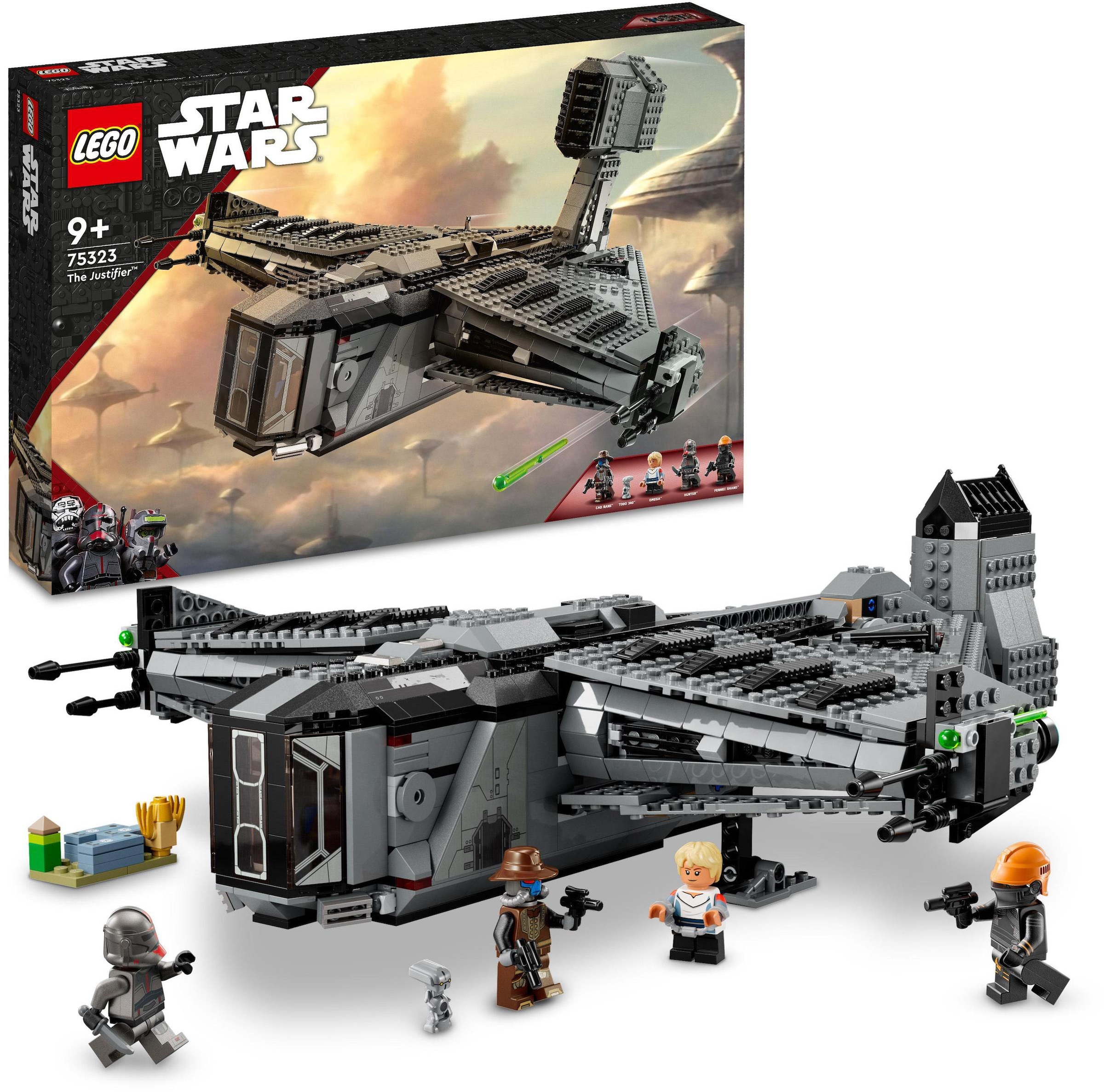 Konstruktionsspielsteine »Die Justifier (75323), LEGO® Star Wars™«, (1022 St.), Made...