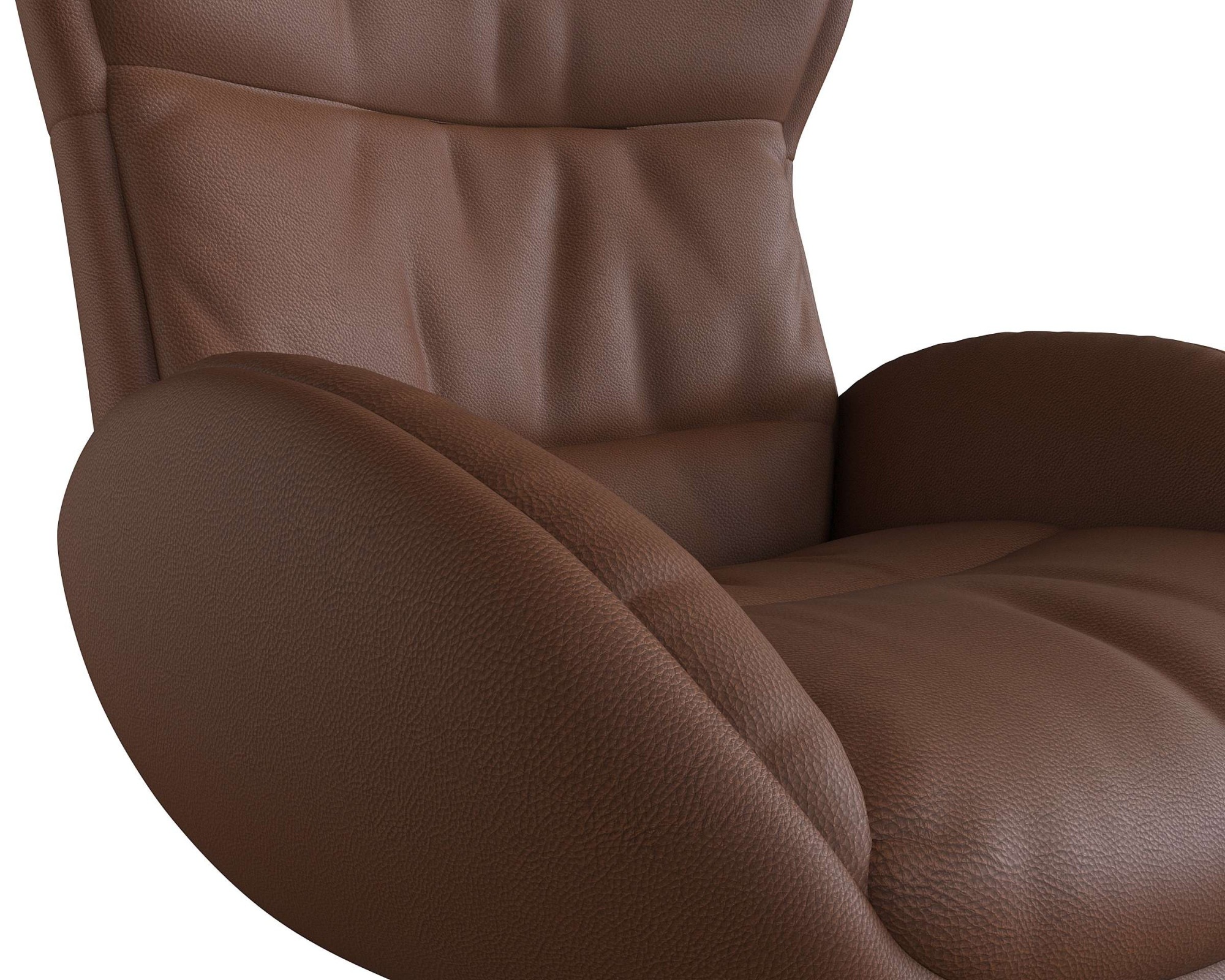FLEXLUX Relaxsessel »Haze, TV-Sessel, Fernsehsessel, Polstersessel,«, Rückenteilverstellung, drehbar, Fuß schwarz