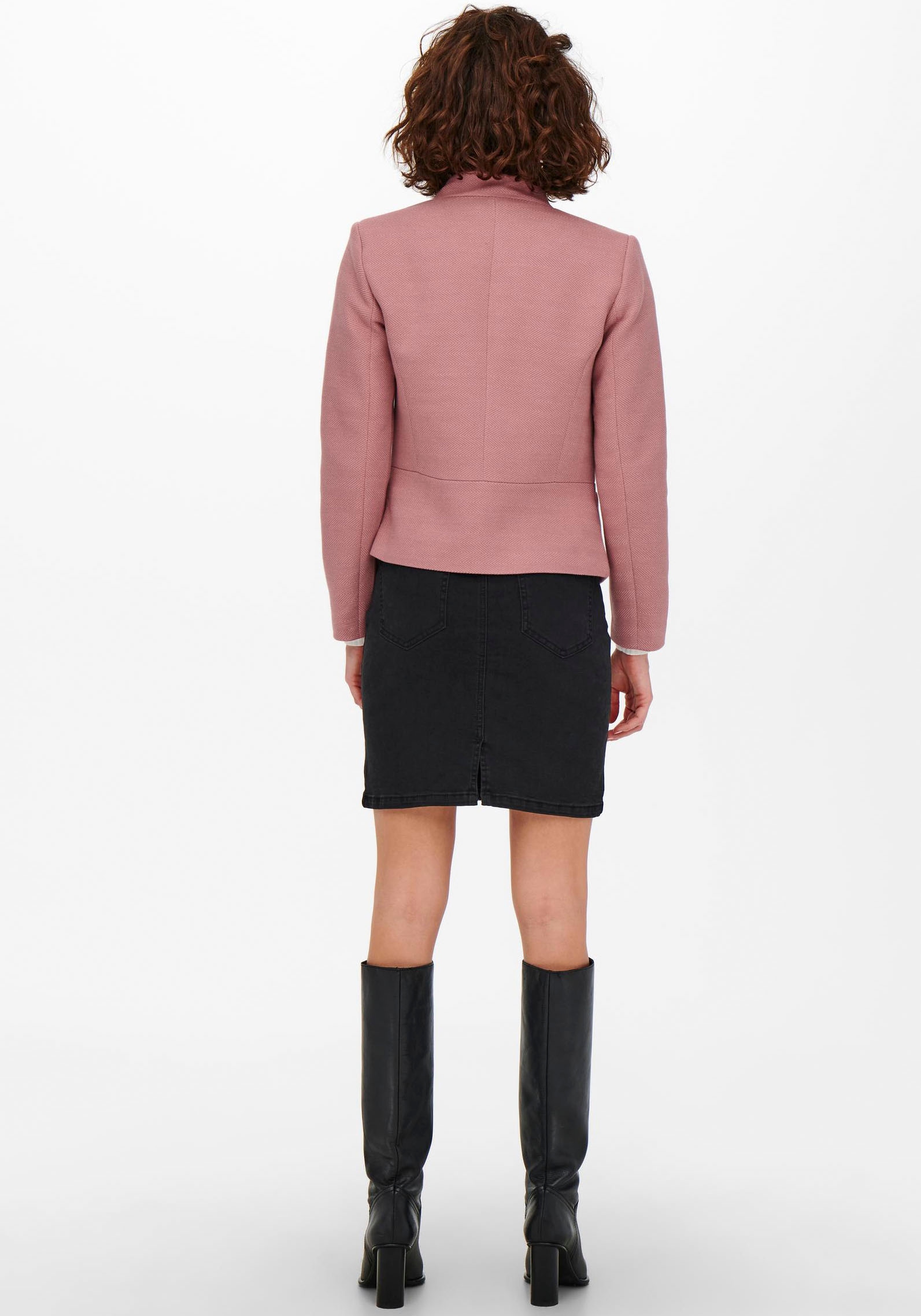 ONLY Kurzblazer »ONLADDY-LINEA L/S SHORT BLAZER CC TLR« Materialmix, regular fit