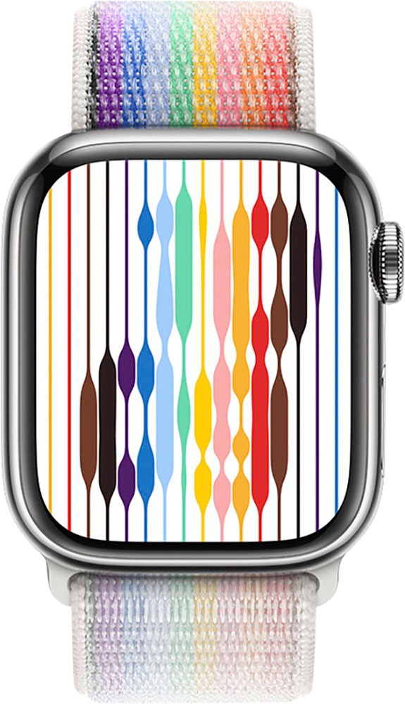 Apple Smartwatch-Armband »41mm Pride Edition Sport Loop«