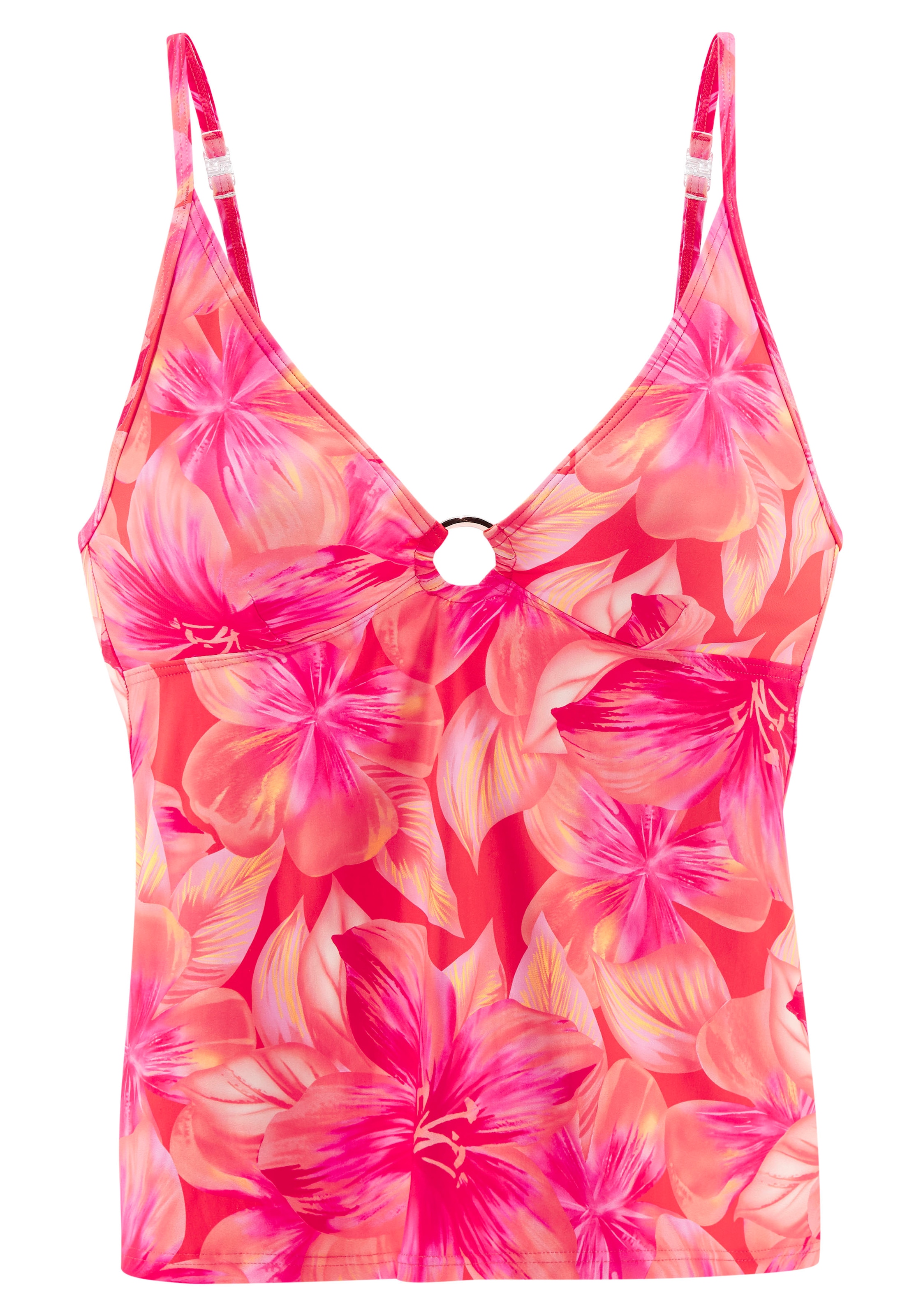 s.Oliver Tankini-Top »Jayce«, mit hübschem Zierring