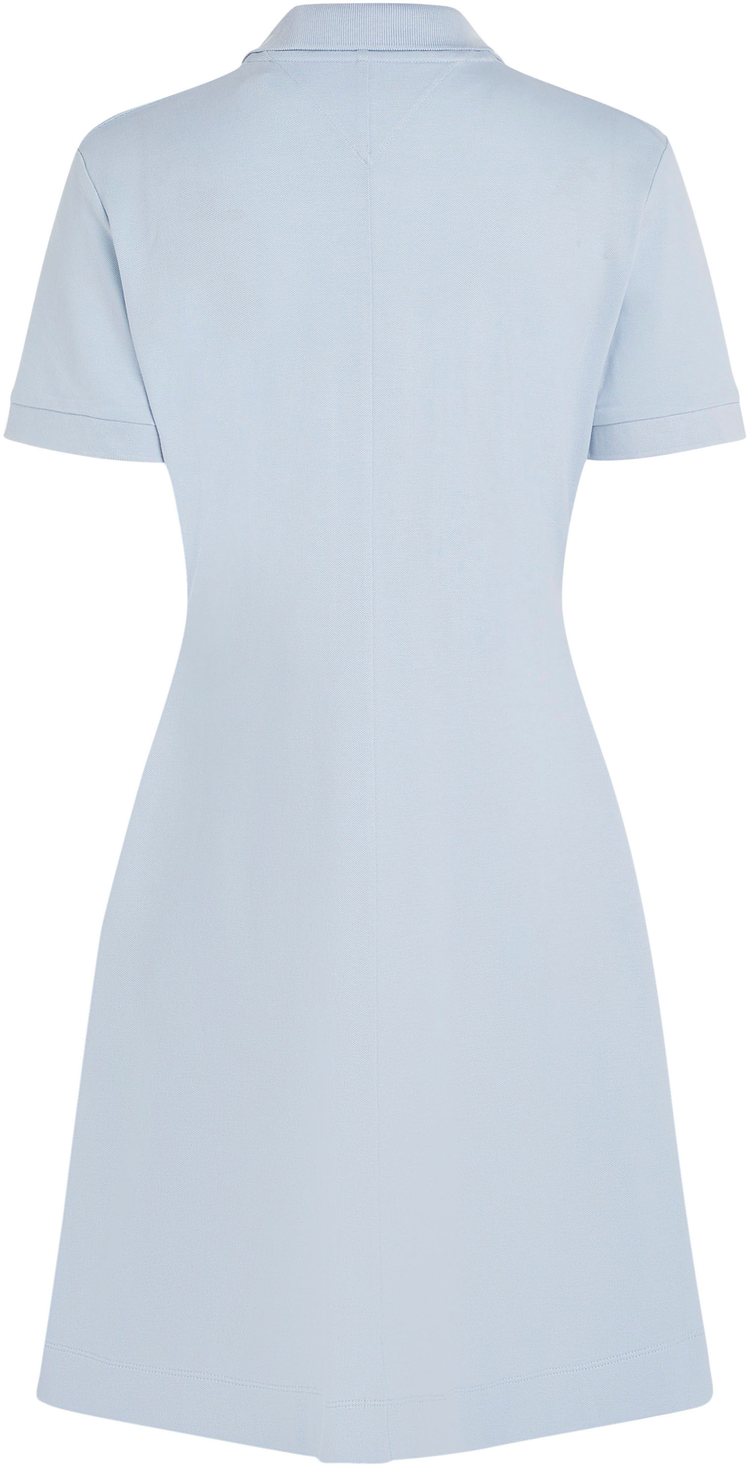 Tommy Hilfiger Polokleid »F&F OPEN PLCKT LYCLL POLO DRS SS«, mit Logostickerei