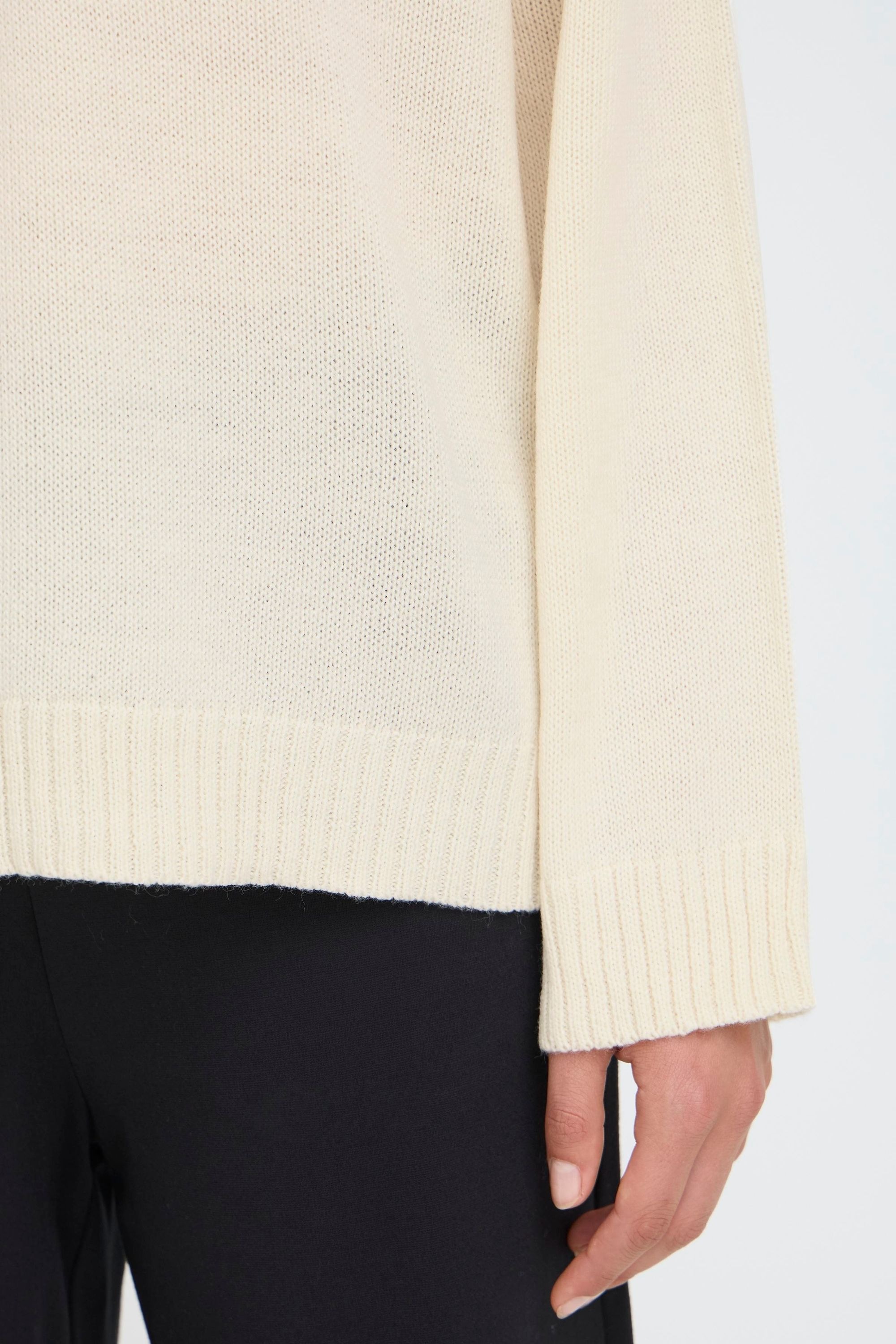 OXMO Strickfleece-Pullover »Strickpullover OXISAMSON«
