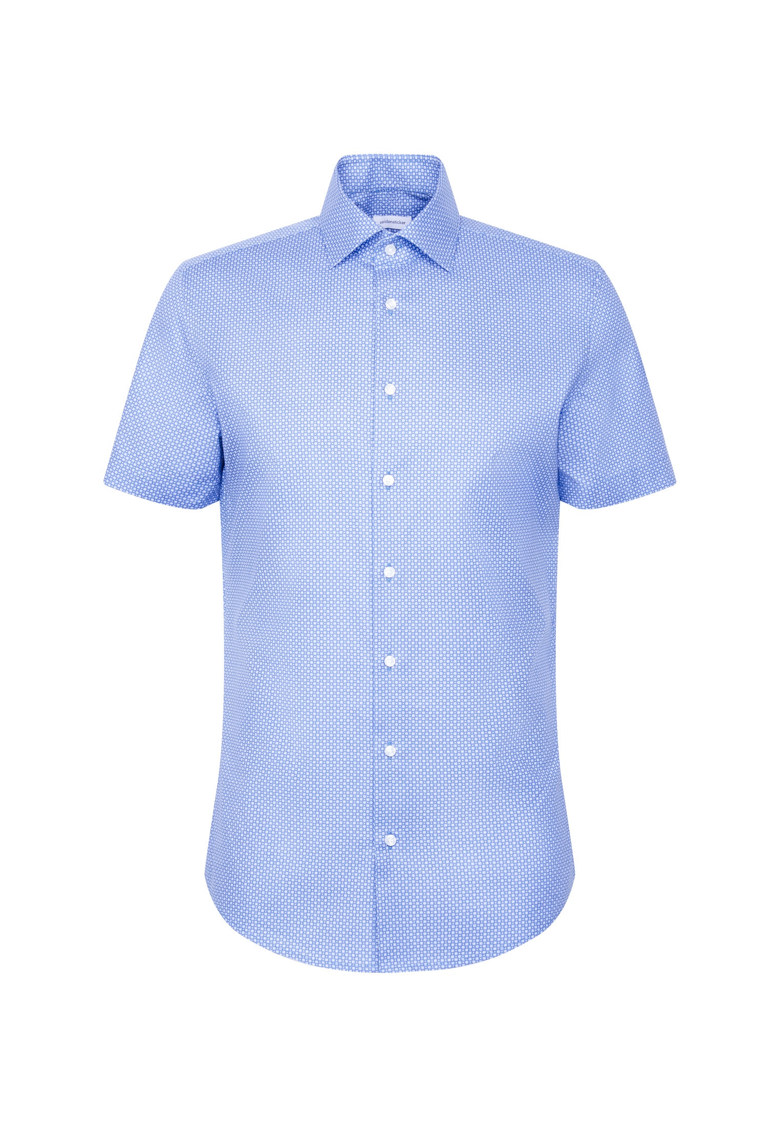 seidensticker Businesshemd »Schwarze Rose« Slim 1/2 Kentkragen Druck