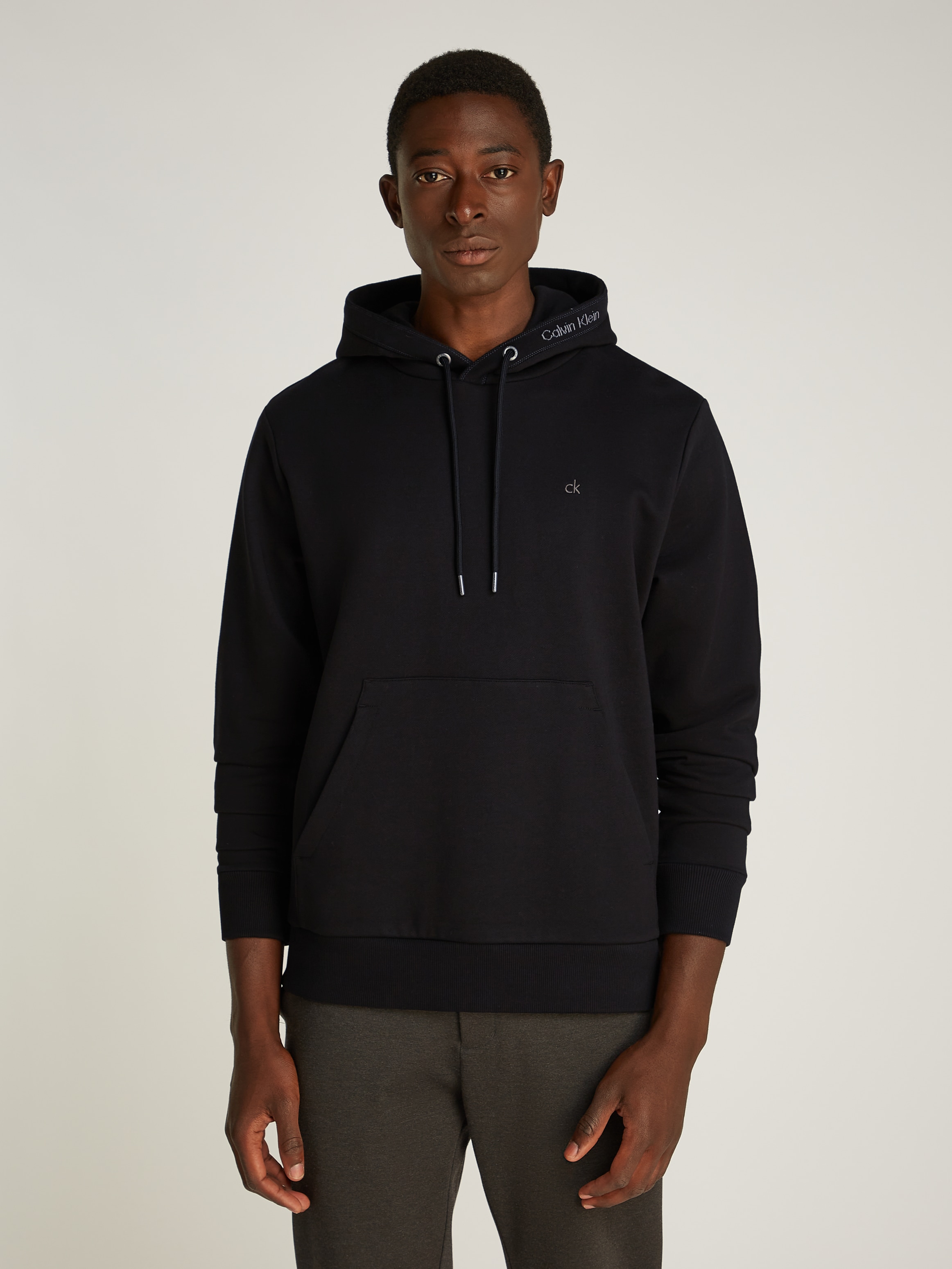 Calvin Klein Kapuzensweatshirt »NECK LOGO HOODIE«, mit Logoschriftzug an der Kapuze