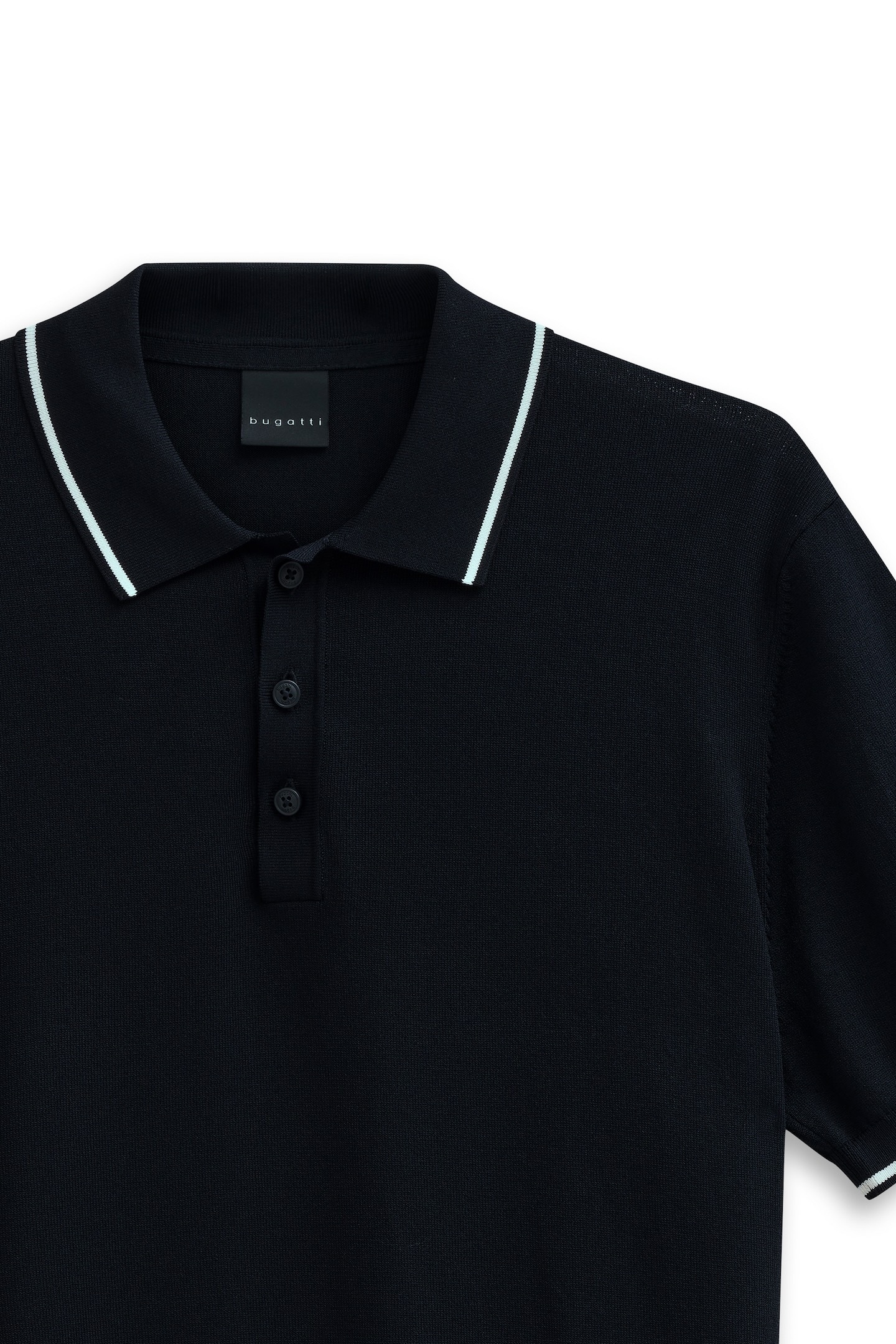 bugatti Poloshirt »Regular Fit«, angenehm weich und zeitloses Design