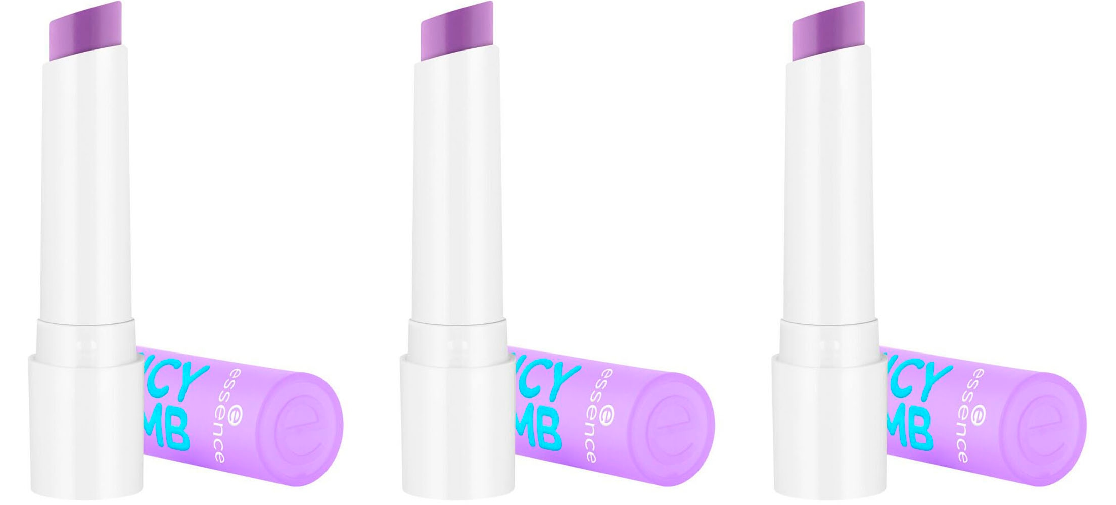 Lippenbalsam »JUICY BOMB glossy butter balm«, (Set, 3 tlg.)