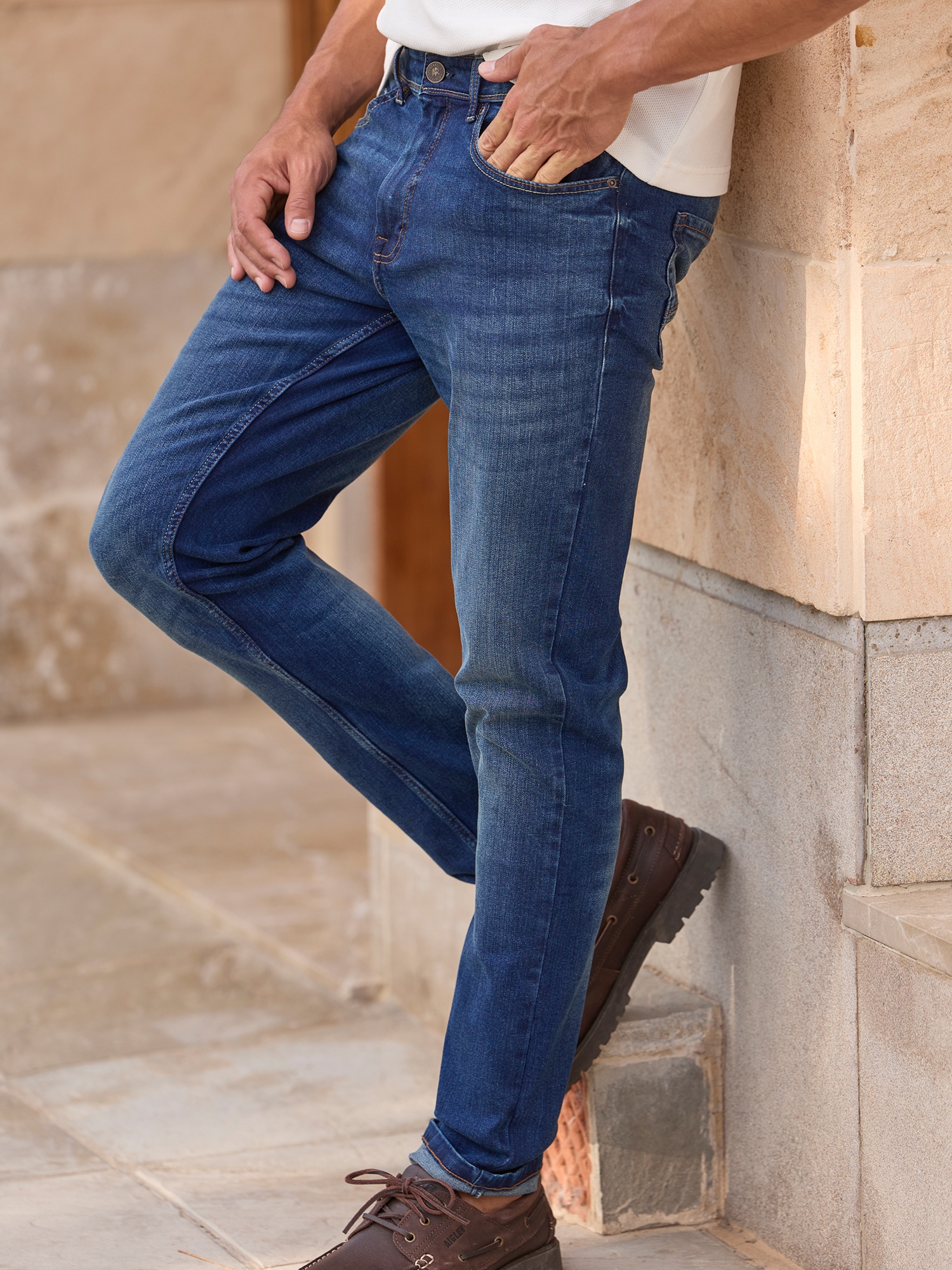 LERROS Relaxhose »Baxter Relaxed Fit Jeans – Bequemer Stretch 5-Pocket Denim«  Bequeme Stretch-Jeans - pflegeleicht, ideal für Alltag & Freizeit