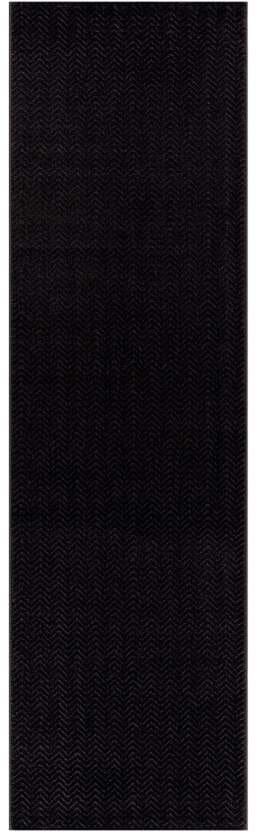 Carpet City Teppich »Friseé-Teppich  FANCY805« rechteckig 12 mm Höhe Läufer, Kurzflor, Einfarbig, 3D-Optik, Zickzack Look, Wohnzimmer