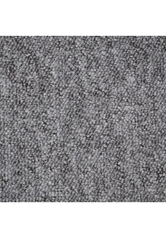 Renowerk Teppichfliese »Neapel«, quadratisch, 6 mm Höhe, grau, selbstliegend kaufen