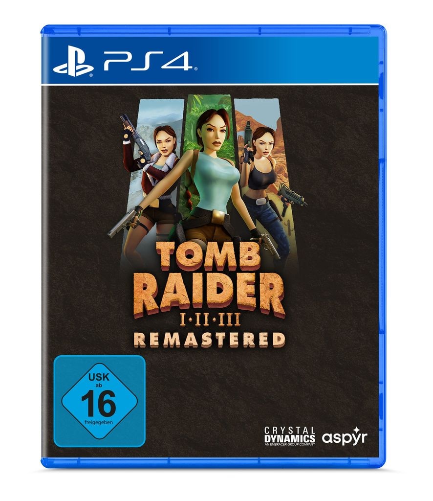 Aspyr Media Spielesoftware "Tomb Raider 1-3 Remastered" PlayStation 4
