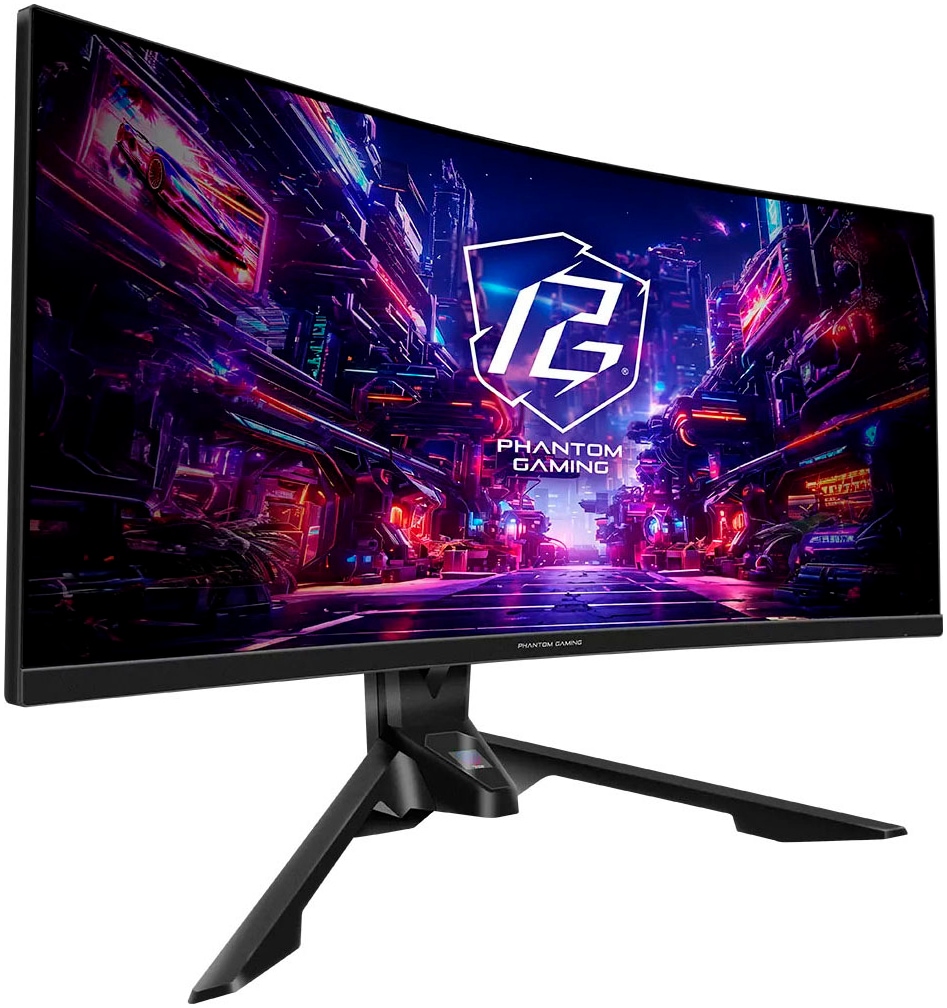 Asrock Curved-Gaming-Monitor »PG34QR«, 86 cm/34 Zoll, 3440 x 1440 px, UWQHD, 1 ms Reaktionszeit, 180 Hz