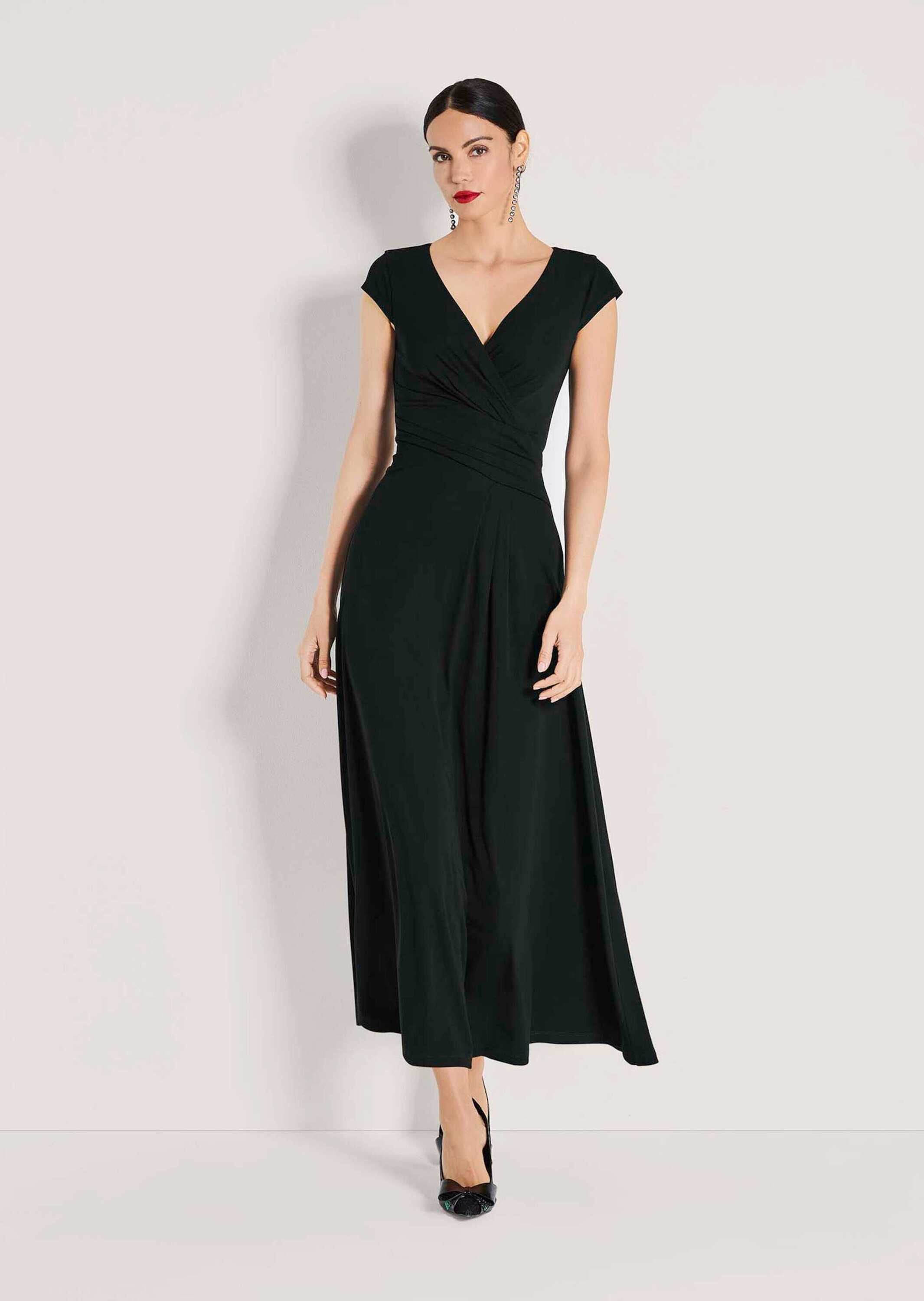 MADELEINE Wickelkleid »Abendkleid Maxikleid in Wickeloptik«