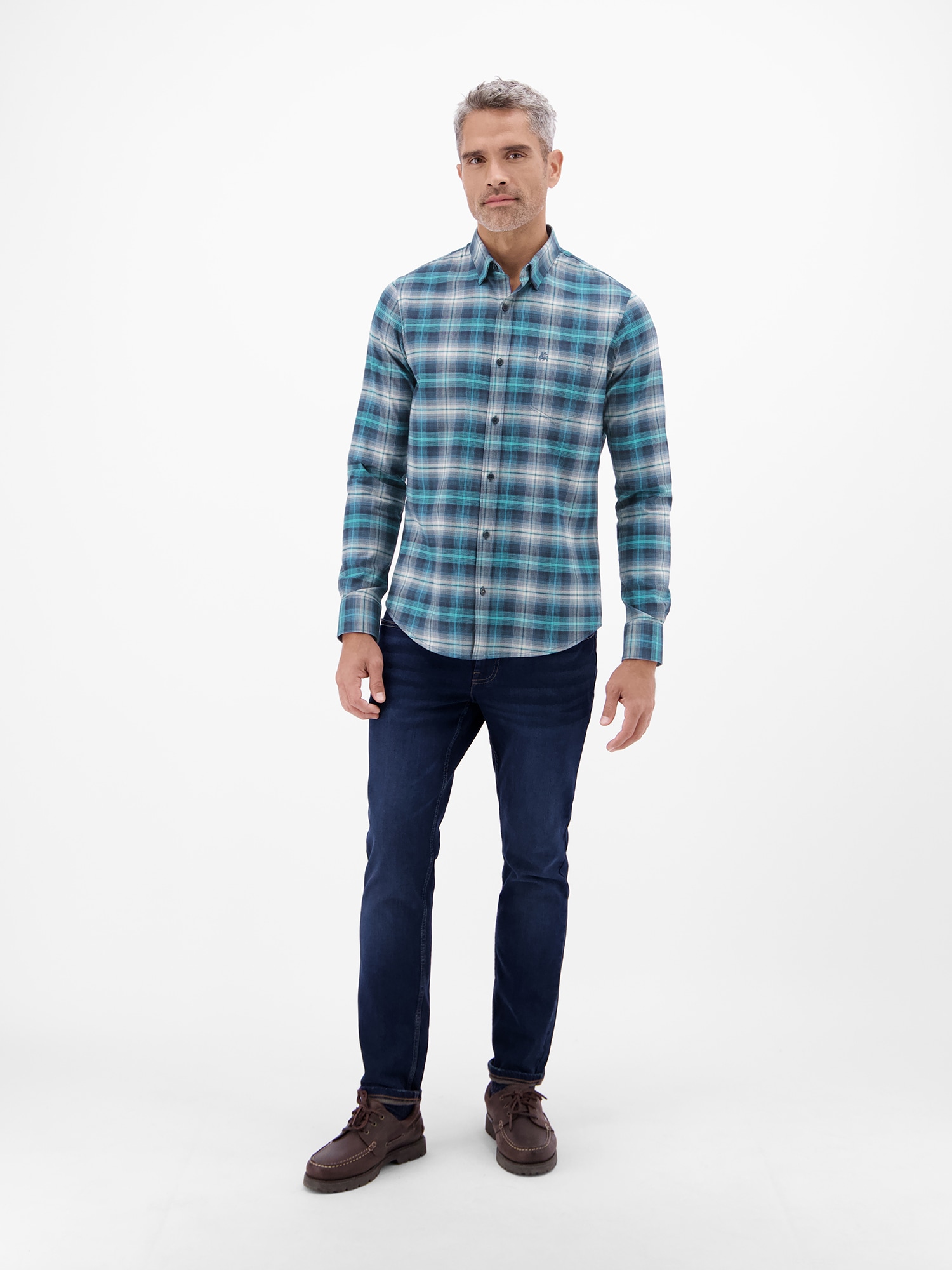 LERROS Flanellhemd »Herren Flanellhemd - Klassisch. Cool. Kombinierbar.«