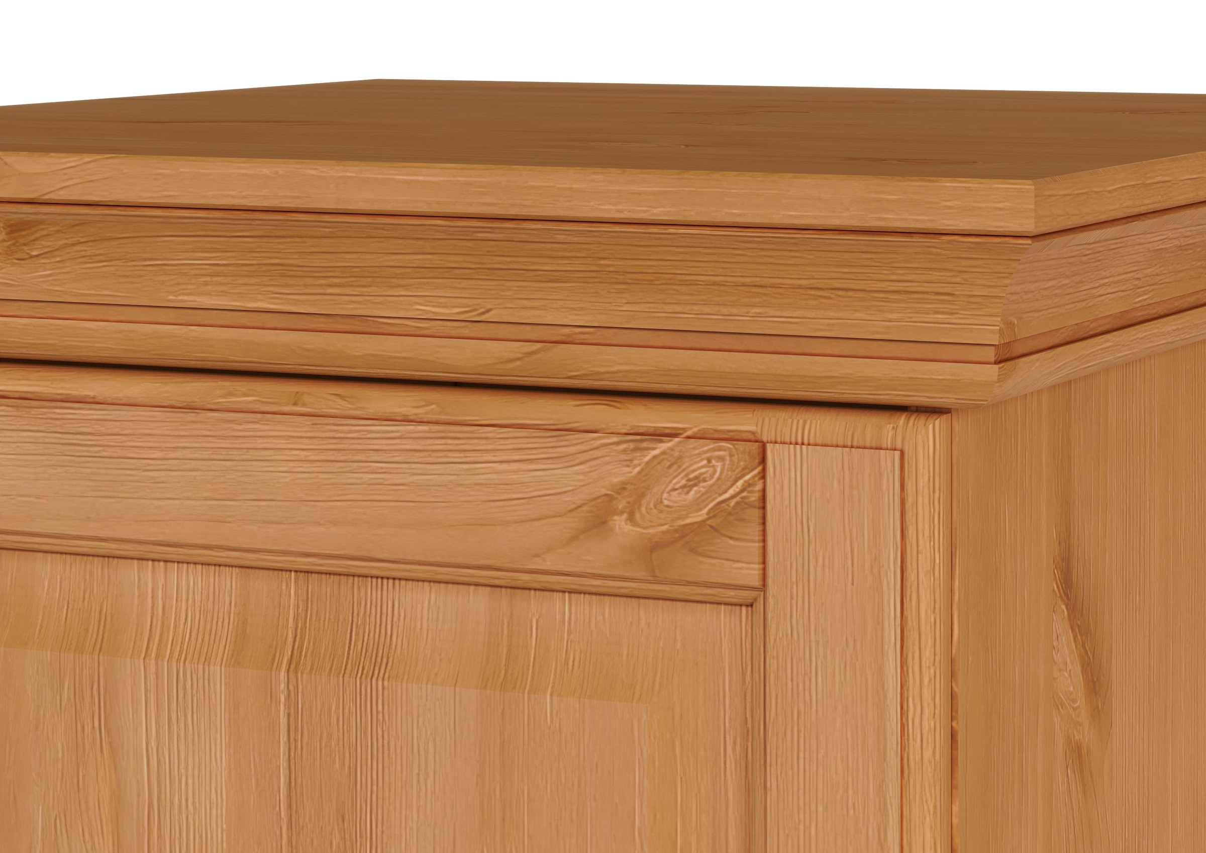 Home affaire Vorratsschrank »Rügen« Breite 47 cm, Kiefer massiv, 2 Türen, 1 Schubkasten