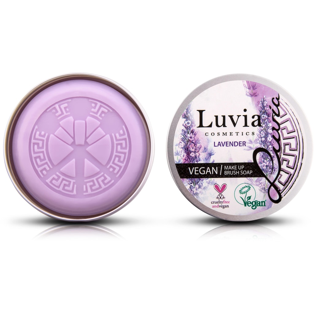 Luvia Cosmetics Pinselseife »Essential Brush Soap - Lavender«