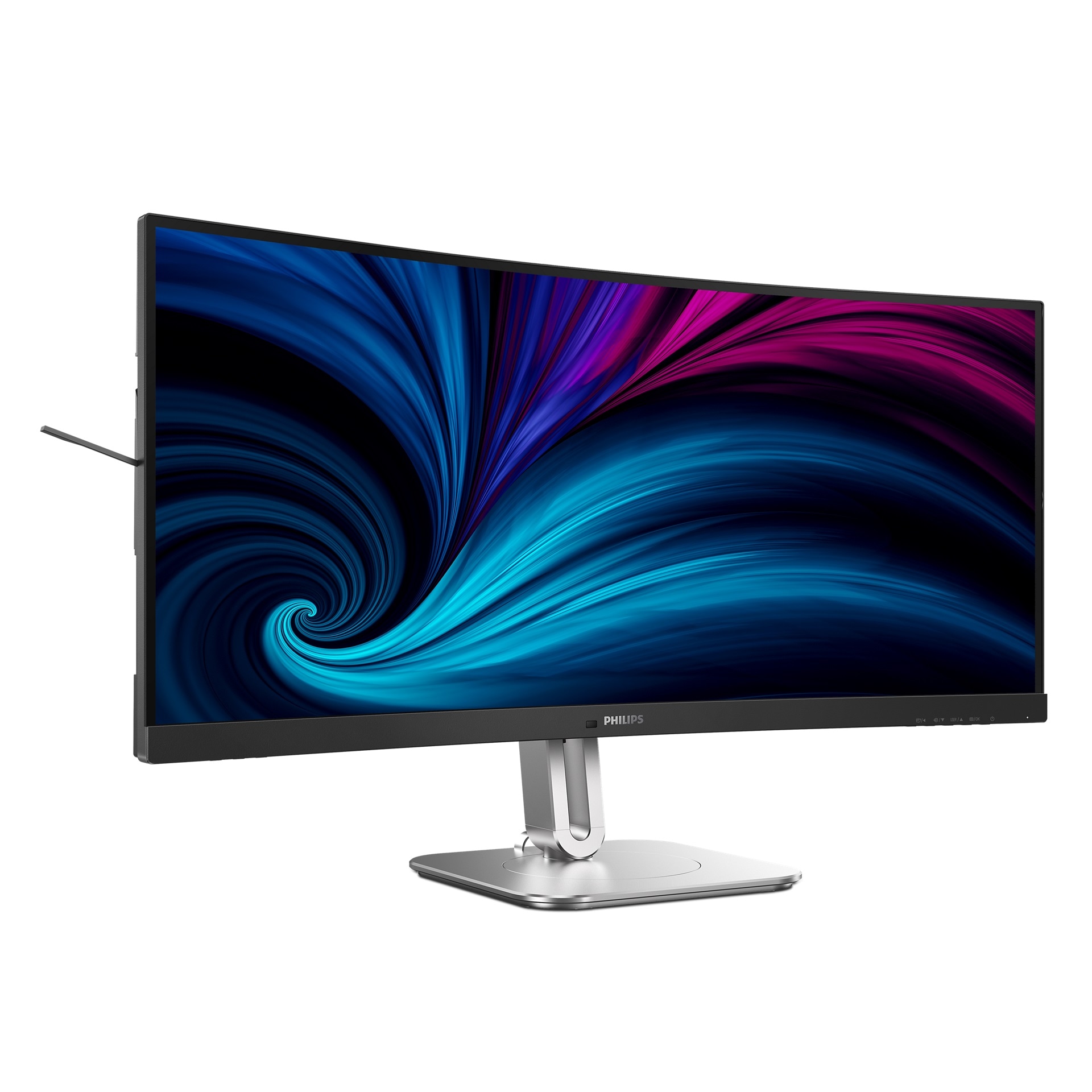 Philips LED-Monitor »34B2U5600C«, 86,4 cm/34 Zoll, 3440 x 1440 px, WQHD, 4 ms Reaktionszeit, 120 Hz, Höhe, Drehung, Neigung