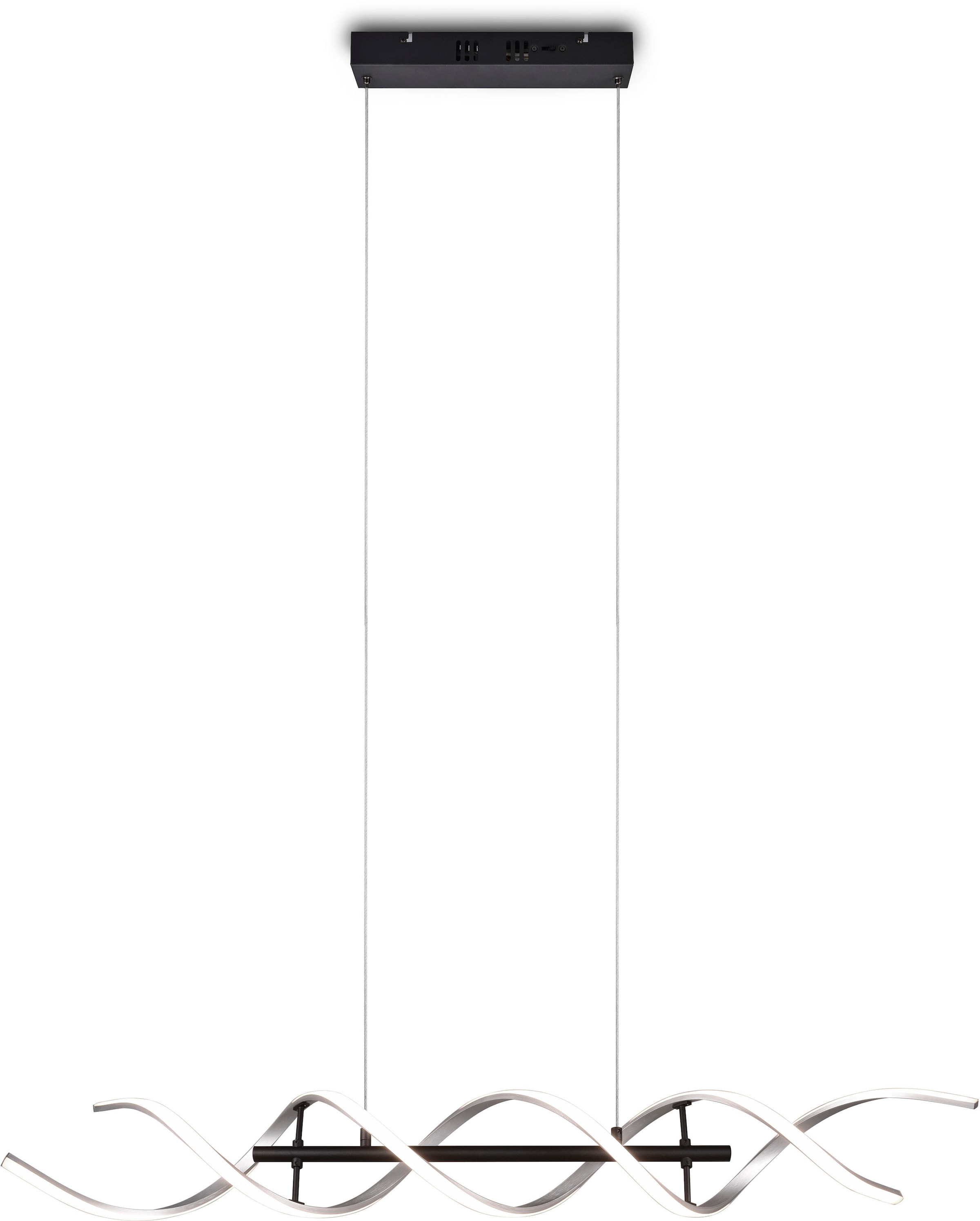 TRIO Leuchten LED Pendelleuchte »Sequence«, 1 flammig, Leuchtmittel LED-Board | LED fest integriert, Hängelampe 45W 5600 Lm höhenverstellbar dimmbar Lichtfarbe einstellbar