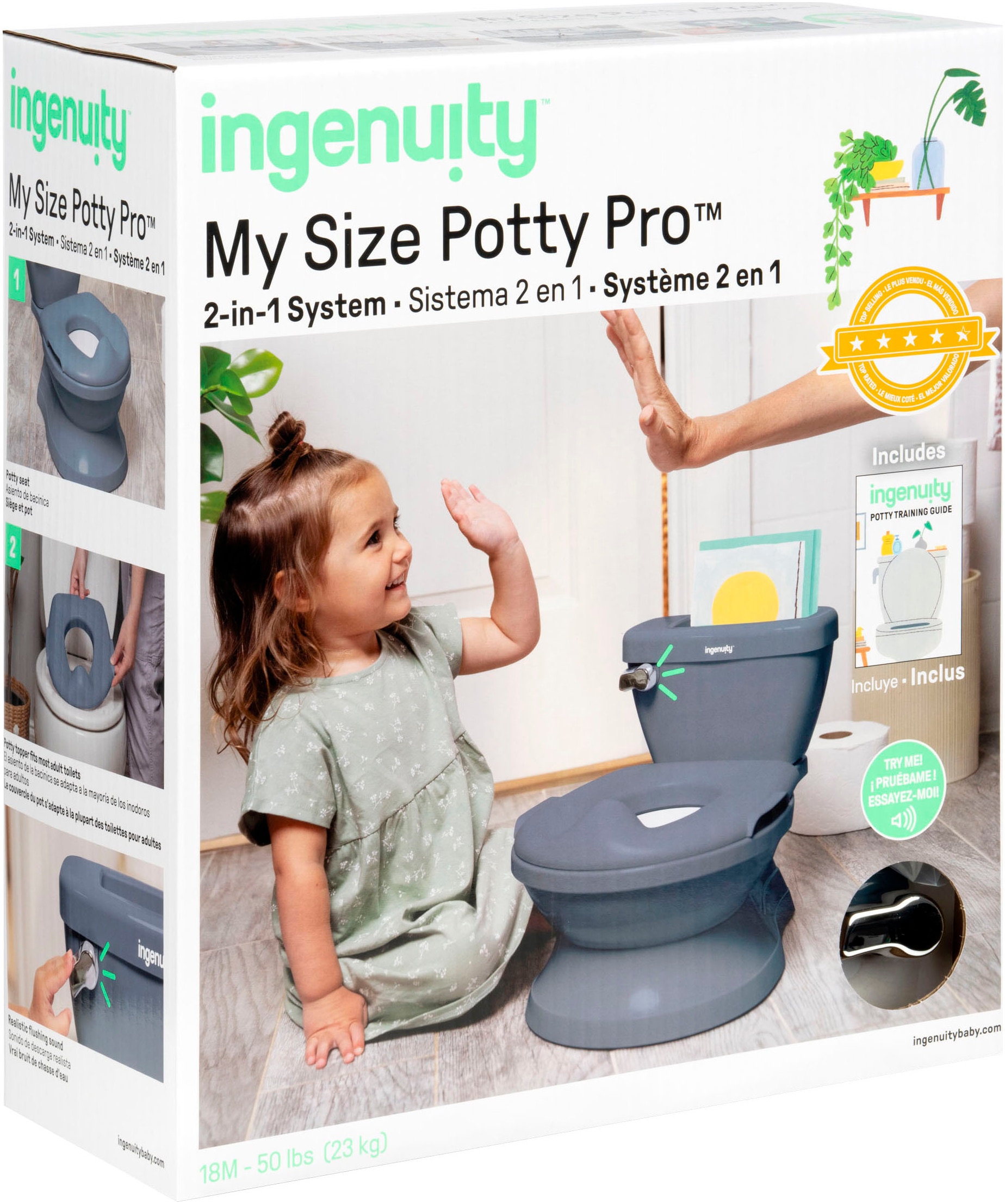 ingenuity Toilettentrainer »My Size Potty Pro™«