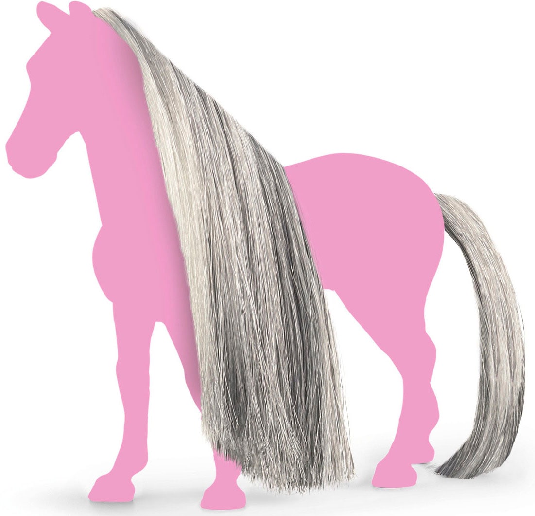 Schleich® Spielfigur »HORSE CLUB, Sofia's Beauties, Haare für Beauty Horses, Grey (42652)«, Zubehör für die Schleich Beauty Horses