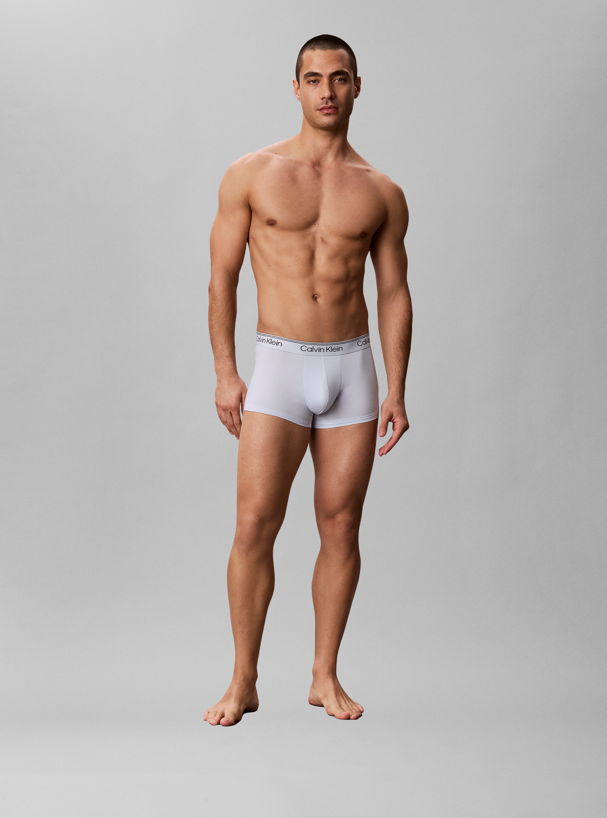 Calvin Klein Underwear Trunk »LOW RISE TRUNK 3PK« Packung, 3er-Pack,  Regular fit mit elastischem Bund
