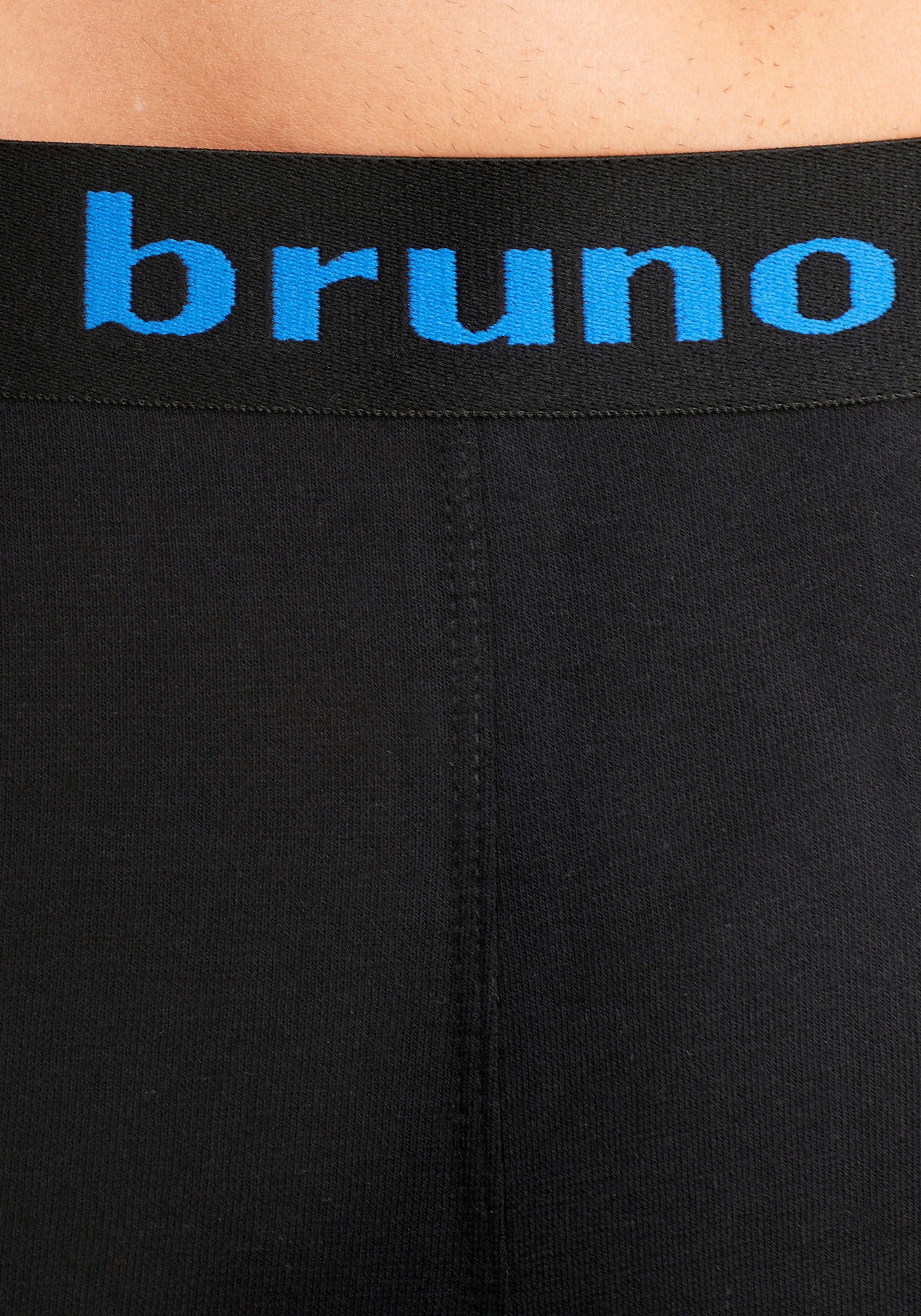 Bruno Banani Boxer »Boxershorts für Herren«, (Packung, 4 St.), mit längerem Bein und auffälligen Logobund