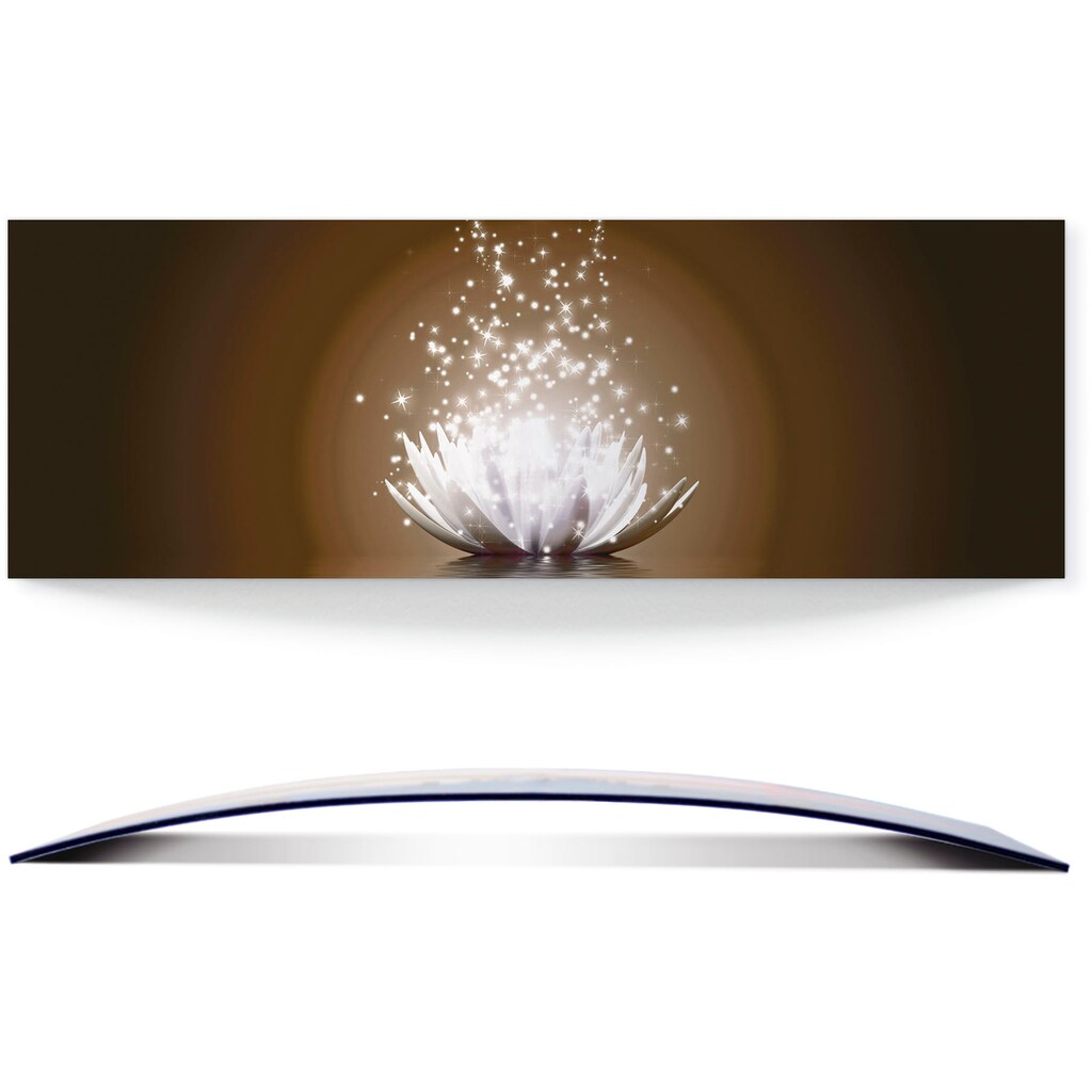 Artland Wandbild »Magie der Lotus-Blume«, Blumen, (1 St.)