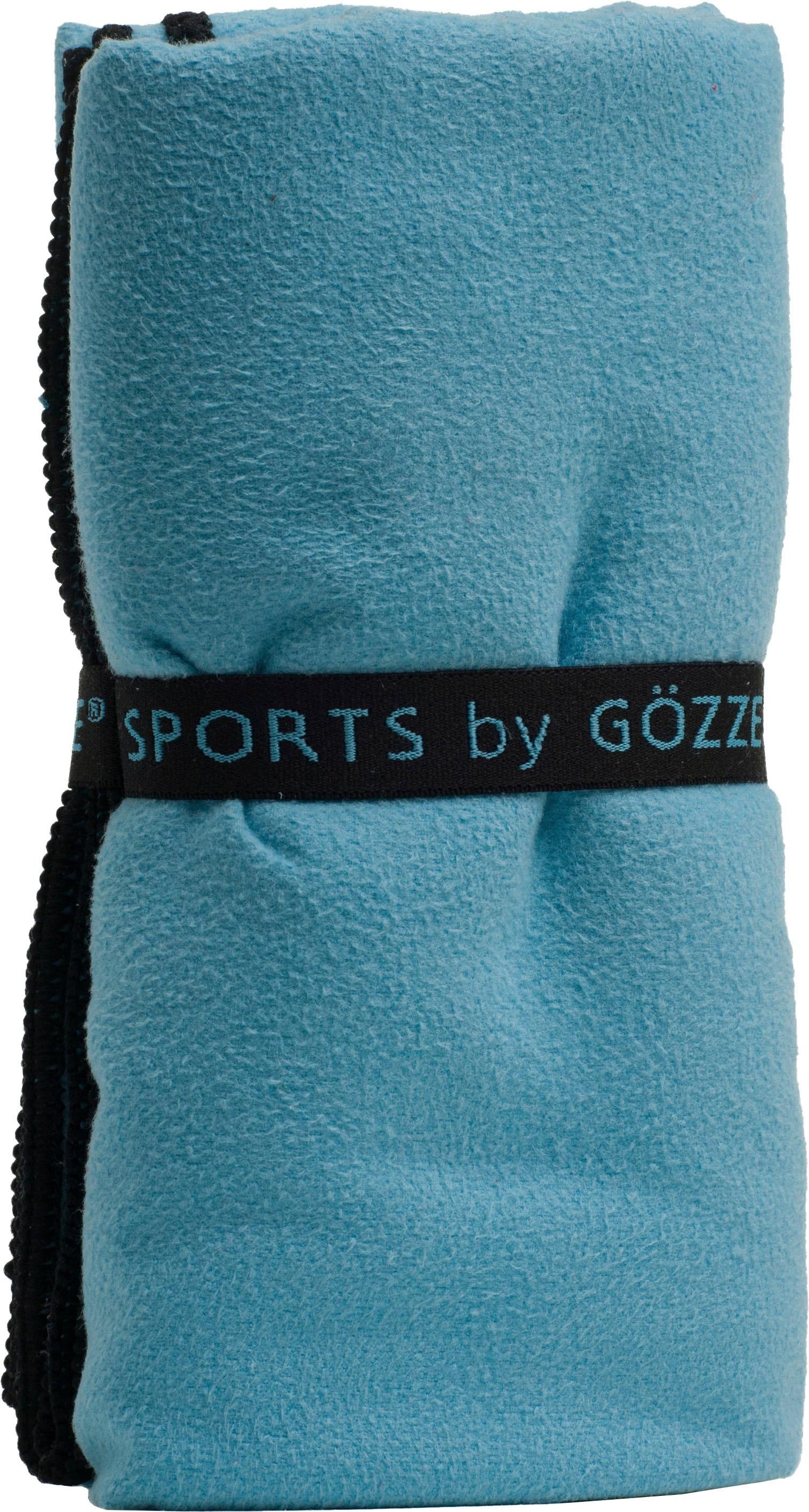 Gözze Sporthandtuch »Sports by Gözze« im Set, schnell trocknend, Mikrofaser, für Sport, Reisen & Camping