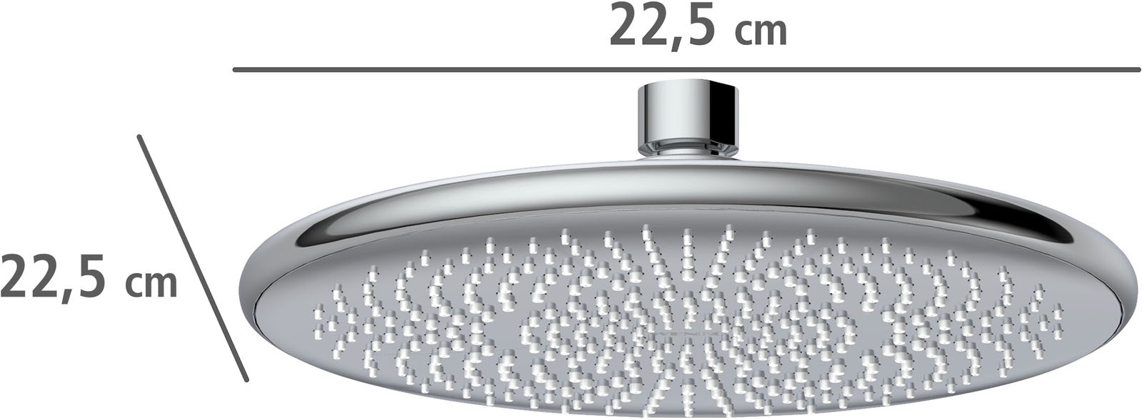 WENKO Regenduschkopf »Watersaving System« Regenduschkopf Durchmesser 20 cm