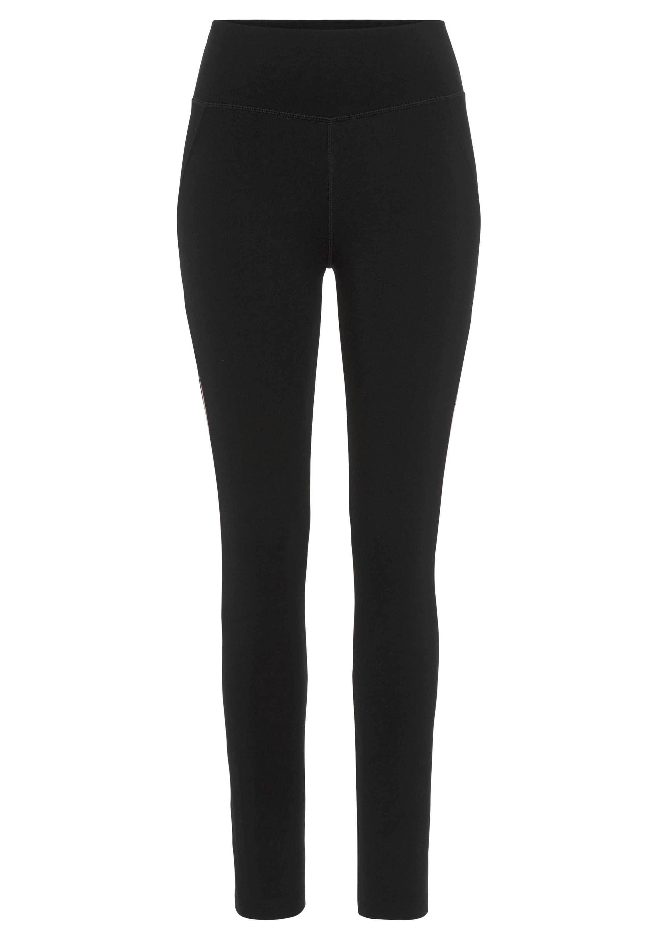 Vivance active Funktionsleggings, Sportleggings mit breitem Komfortbund
