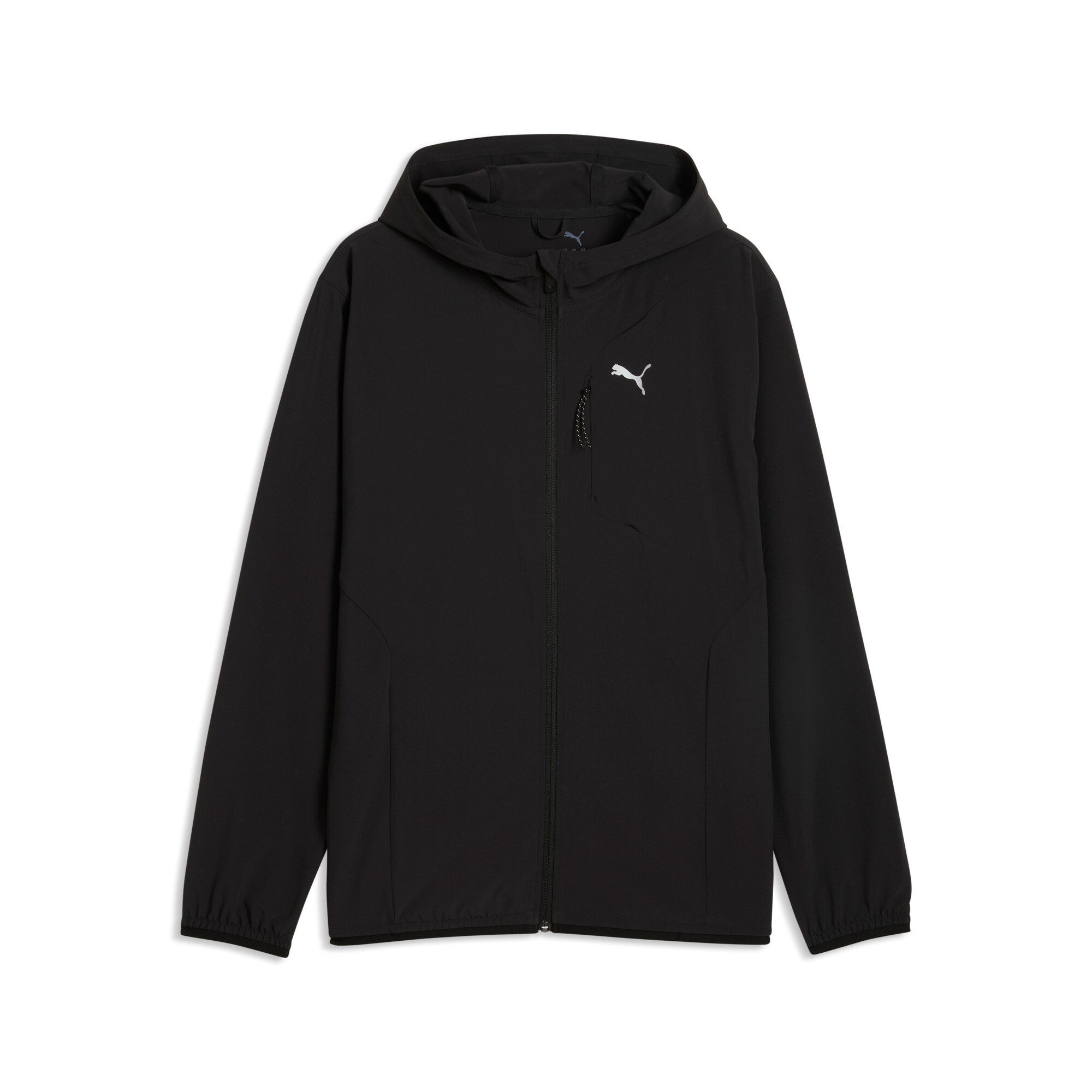 PUMA Kapuzensweatjacke »M PWRTRAIN STRETCH WOVEN JACKET« mit Kapuze, für Training und sportliche Aktivitäten, Regular Fit